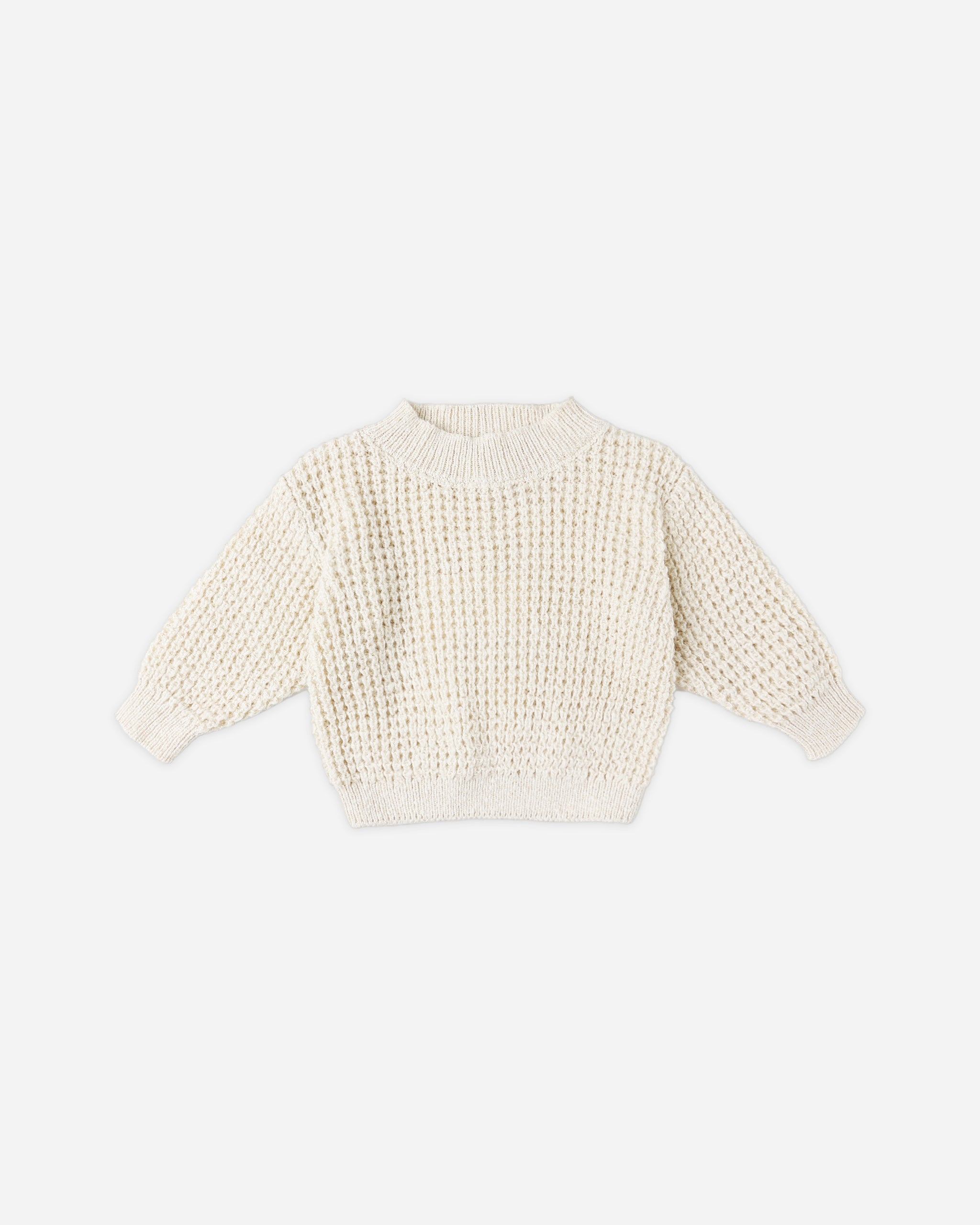 Quincy Mae Chunky Knit Sweater - Natural