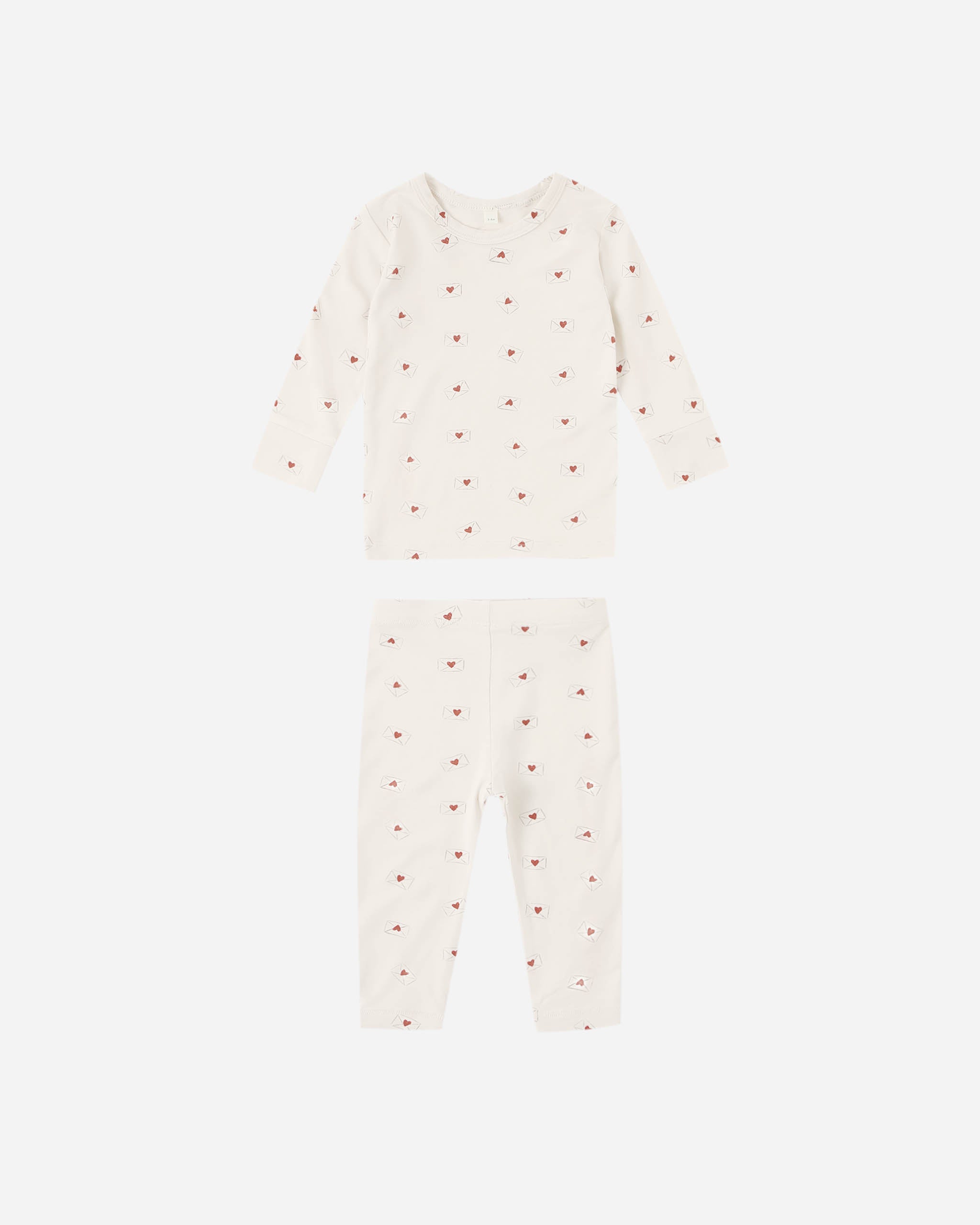 Quincy Mae Bamboo Pajama Set - Valentine
