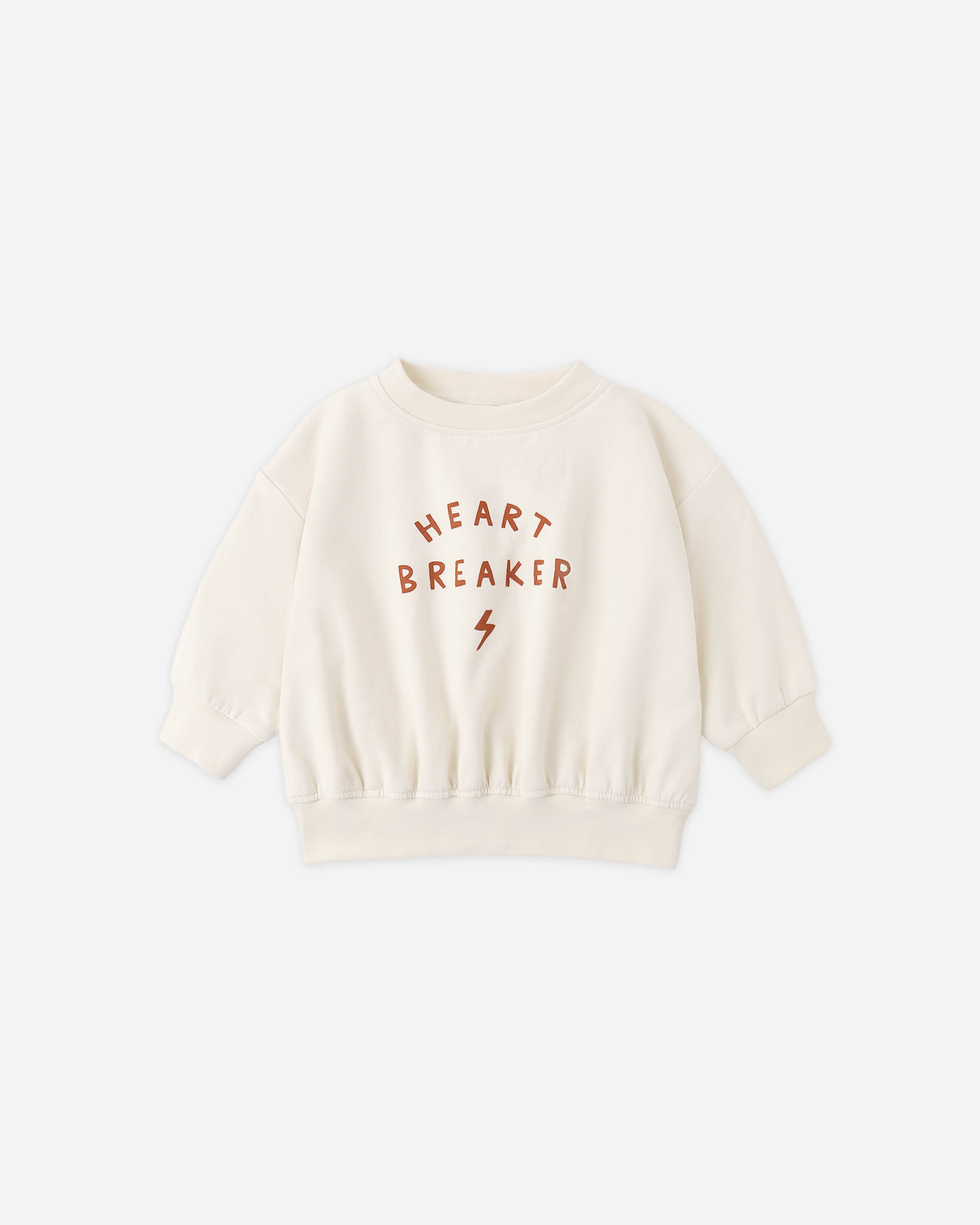 Quincy Mae Relaxed Sweatshirt - Heart Breaker