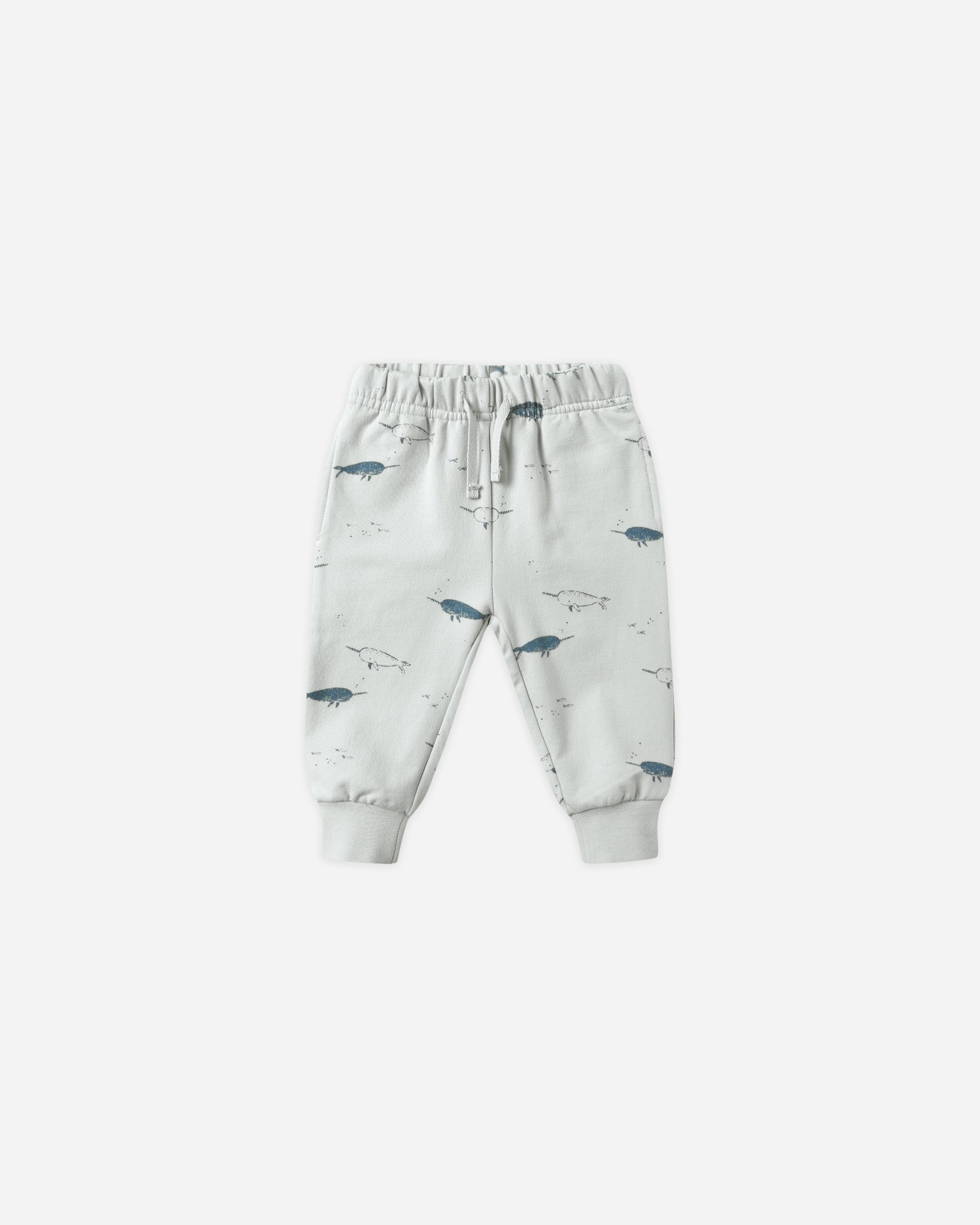 Quincy Mae Relaxed Fit Sweatpants - Narwhals