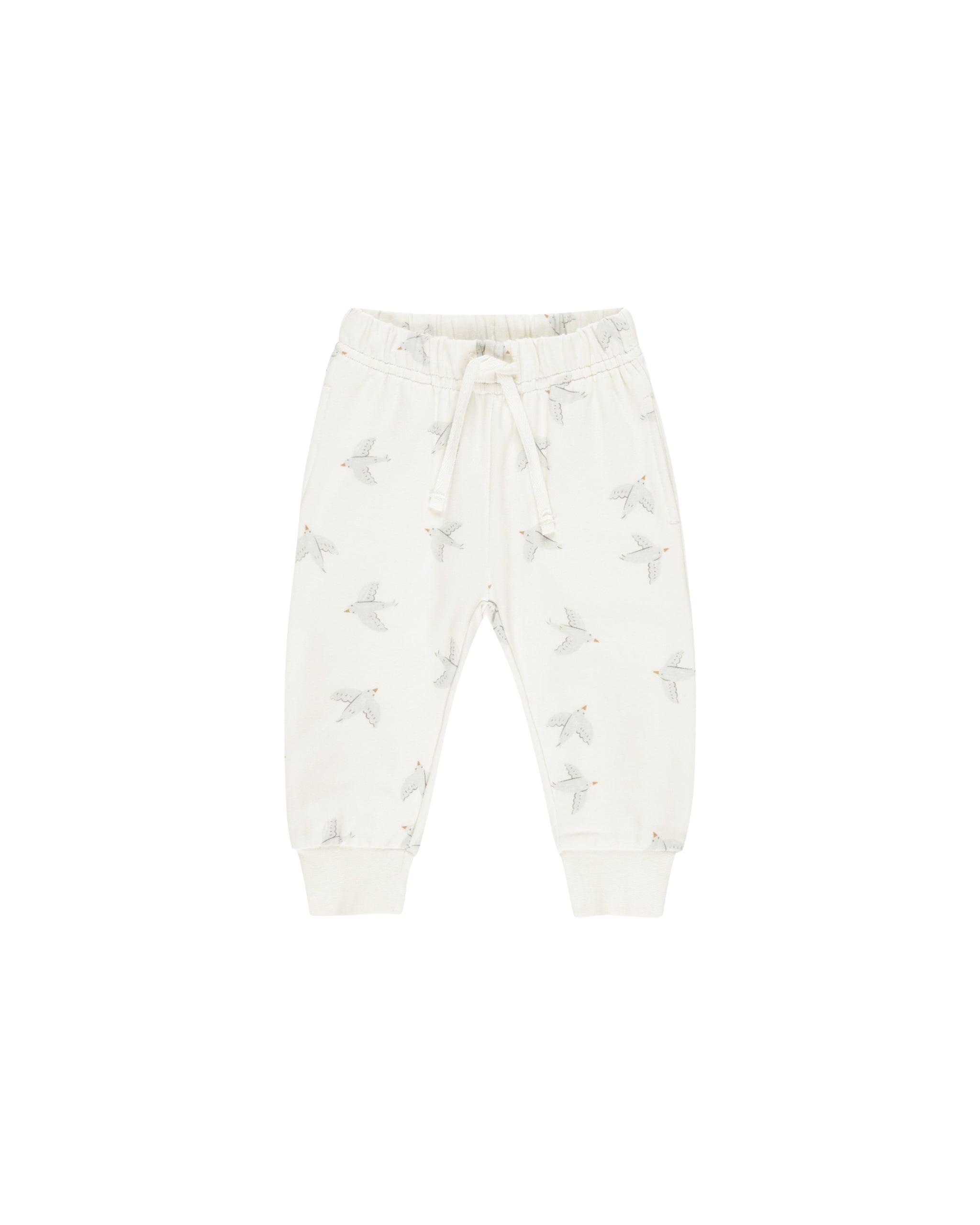 Quincy Mae Relaxed Sweatpant -Birds