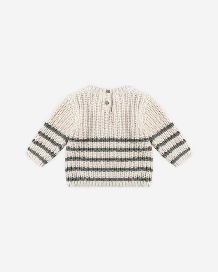 Quincy Mae Rex Sweater - Forest