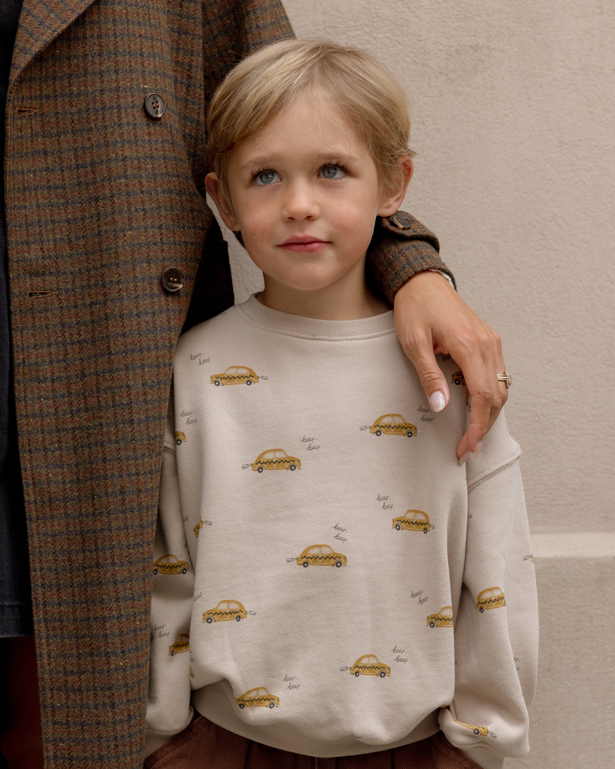 Rylee + Cru Relaxed Sweatshirt - Taxi