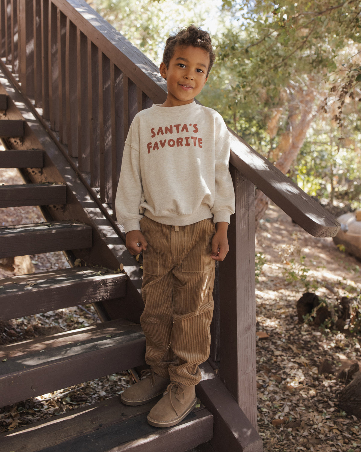 Rylee + Cru Relaxed Sweatshirt - Santa's Favorite
