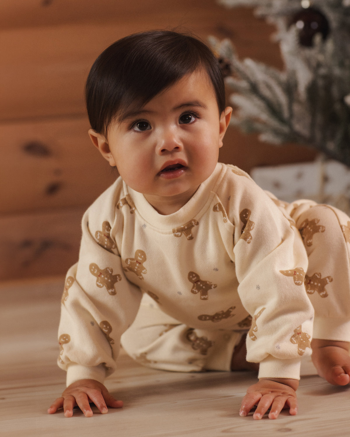 Rylee + Cru Raglan Jumpsuit - Gingerbread