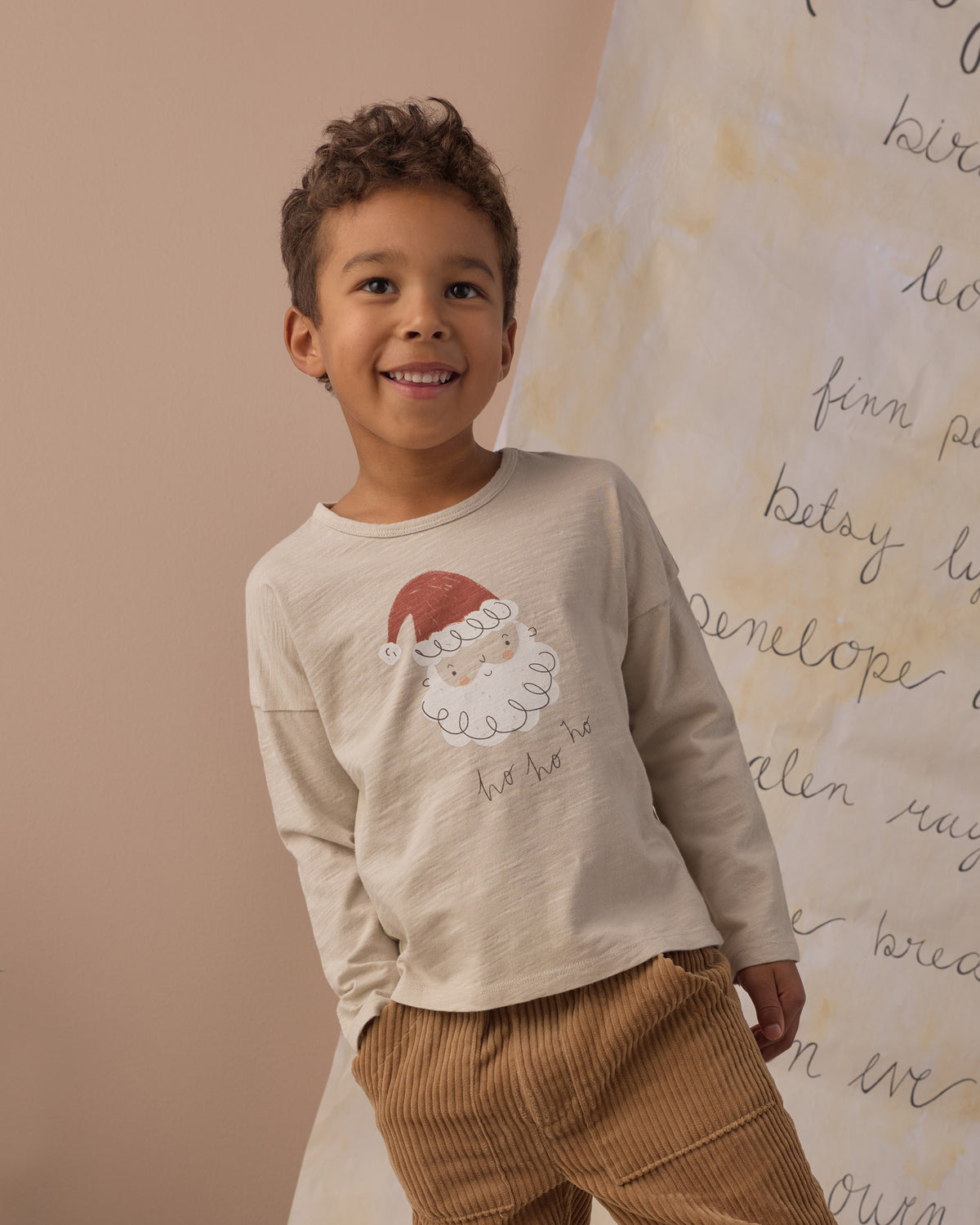 Rylee + Cru Long Sleeve Tee - Santa