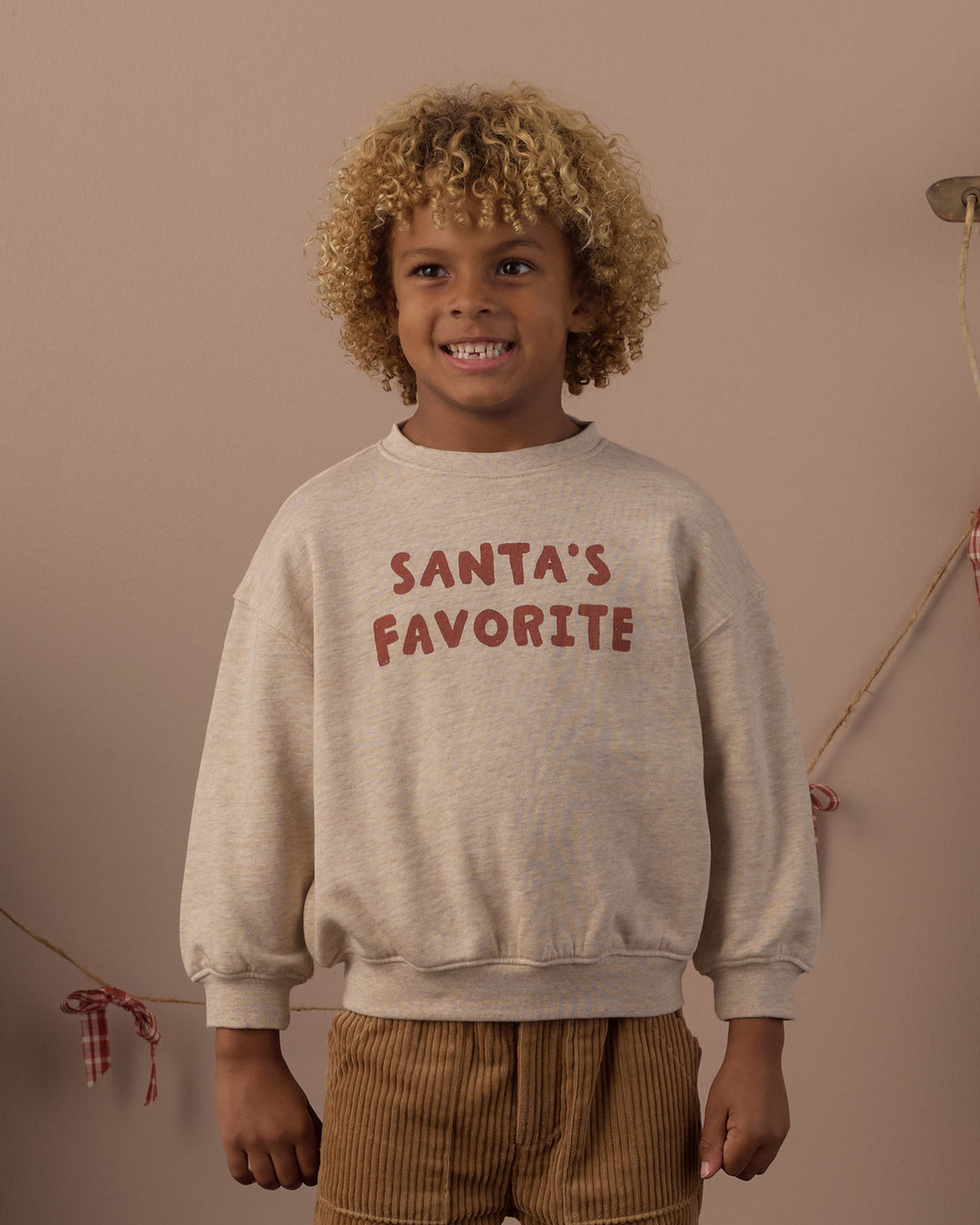 Rylee + Cru Relaxed Sweatshirt - Santa's Favorite