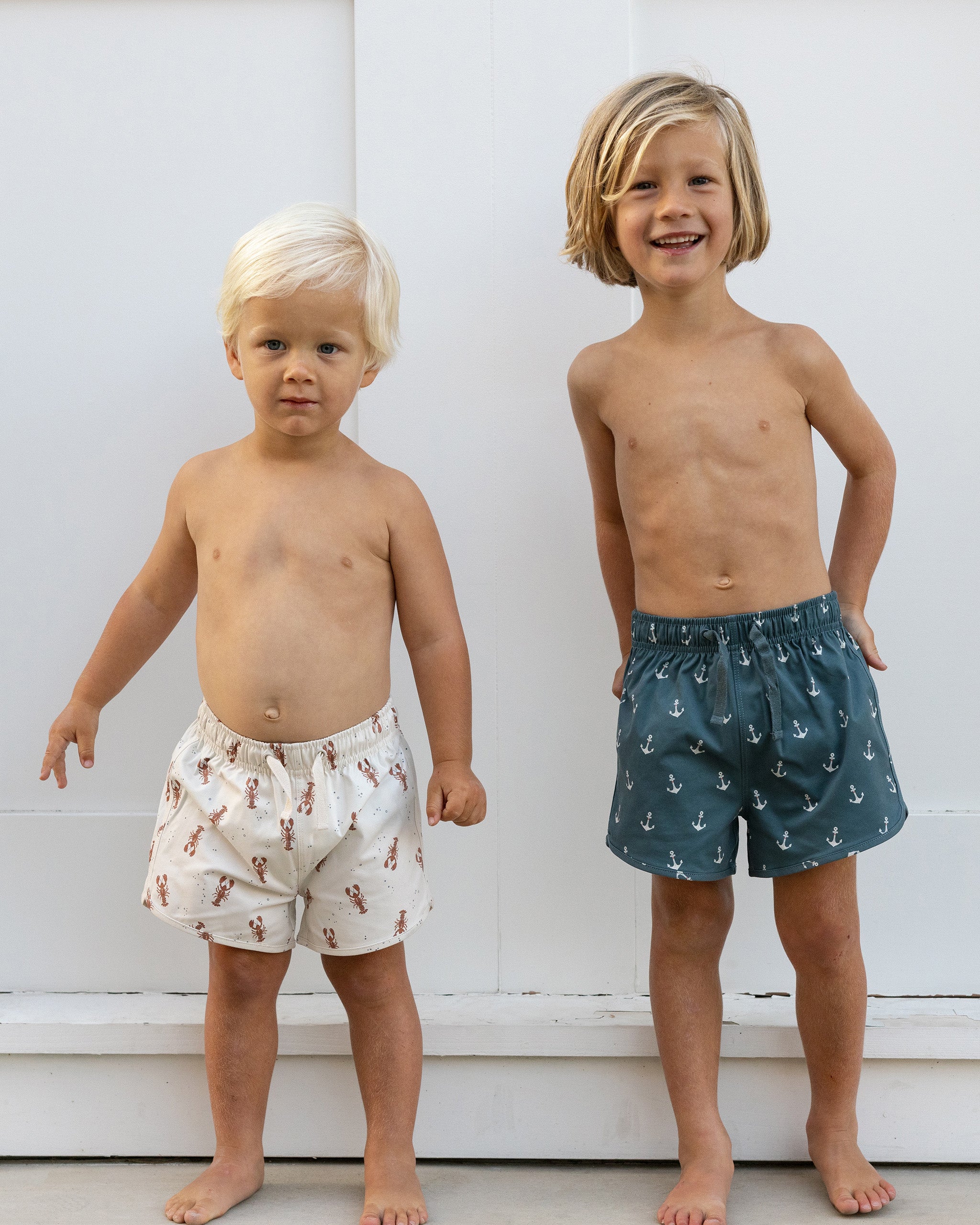 Rylee + Cru Swim Trunk - Anchors