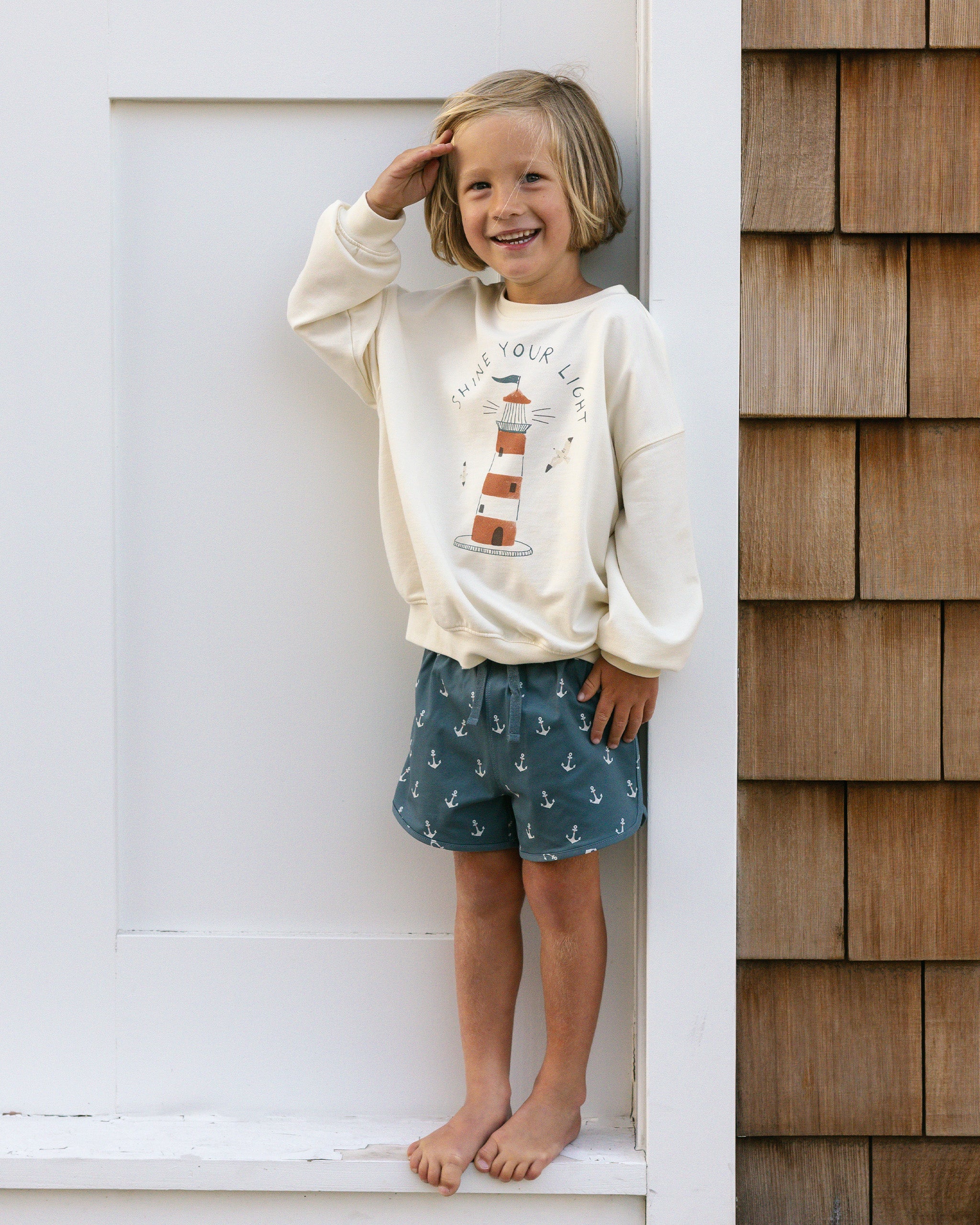 Rylee + Cru Sweatshirt - Lighthouse
