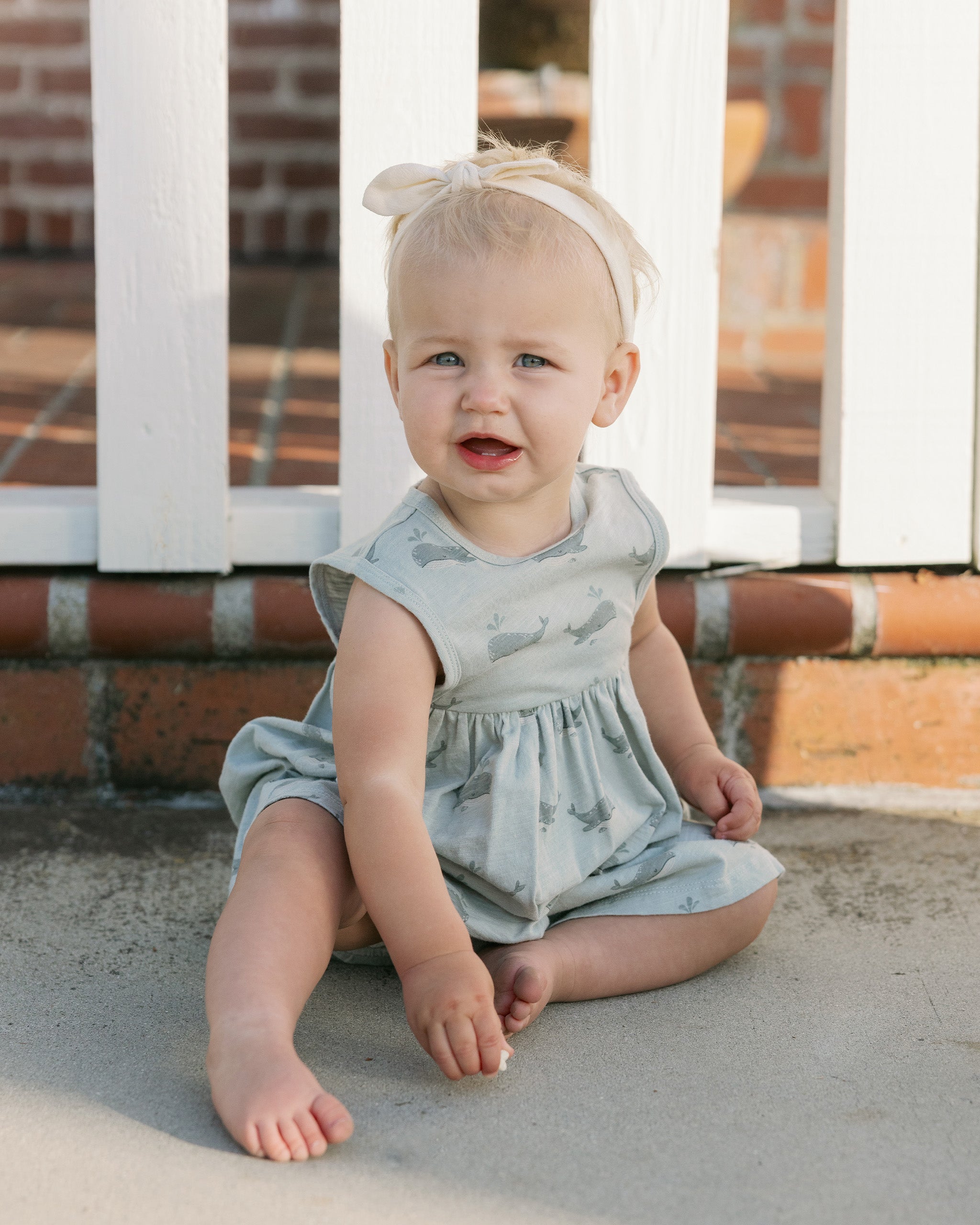 Rylee + Cru Layla Dress - Whales