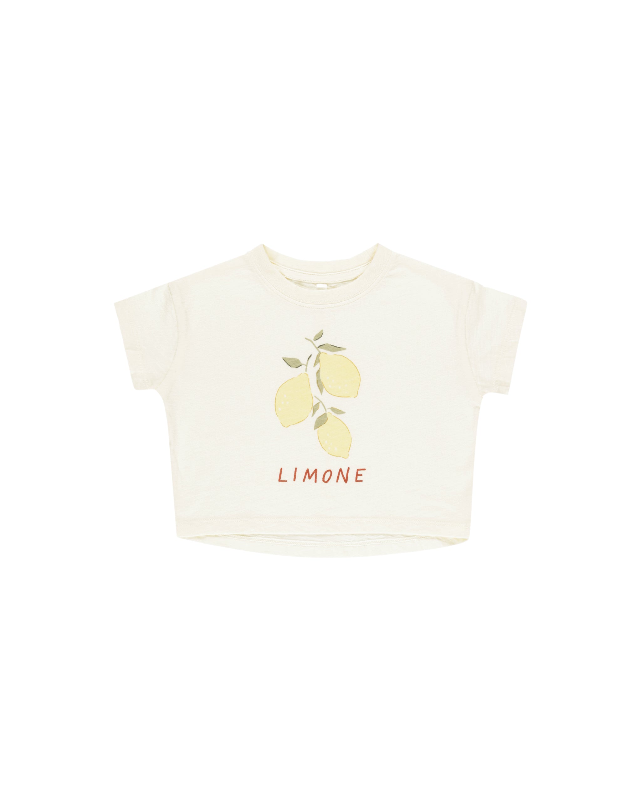 Rylee + Cru Boxy Tee - Limone