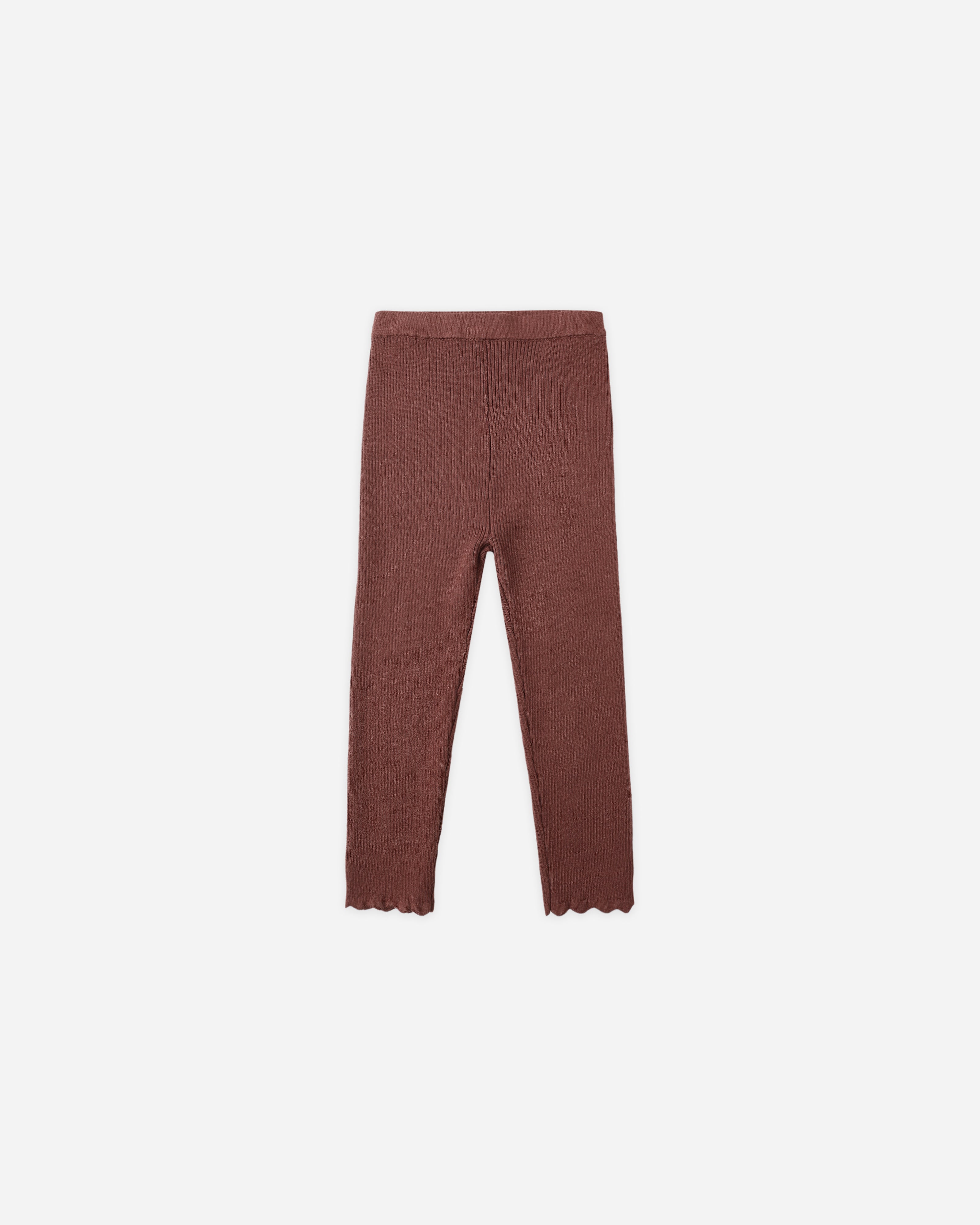 Rylee + Cru Legging - Burgundy