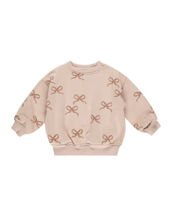 Rylee + Cru Relaxed Sweatshirt - Bows