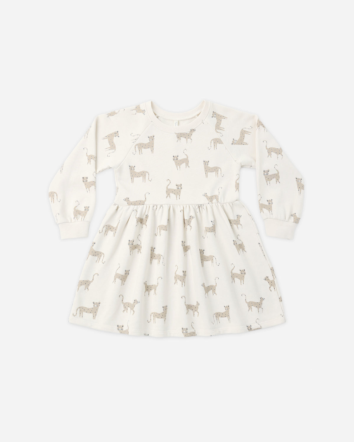 Rylee + Cru Raglan Dress - Leopards