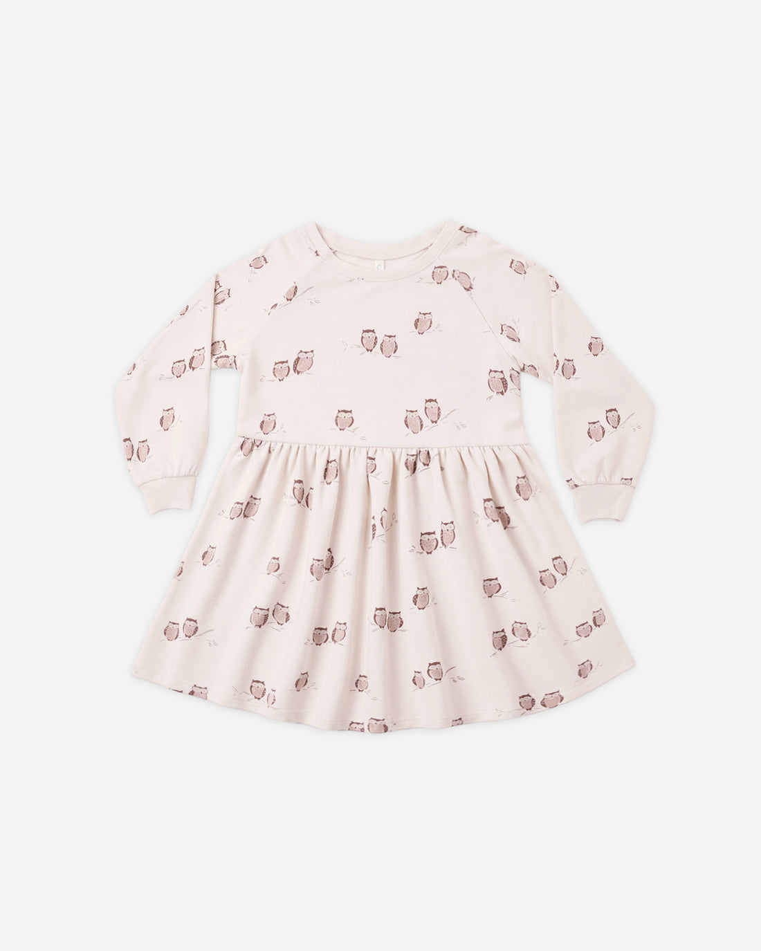 Rylee + Cru Raglan Dress - Owls