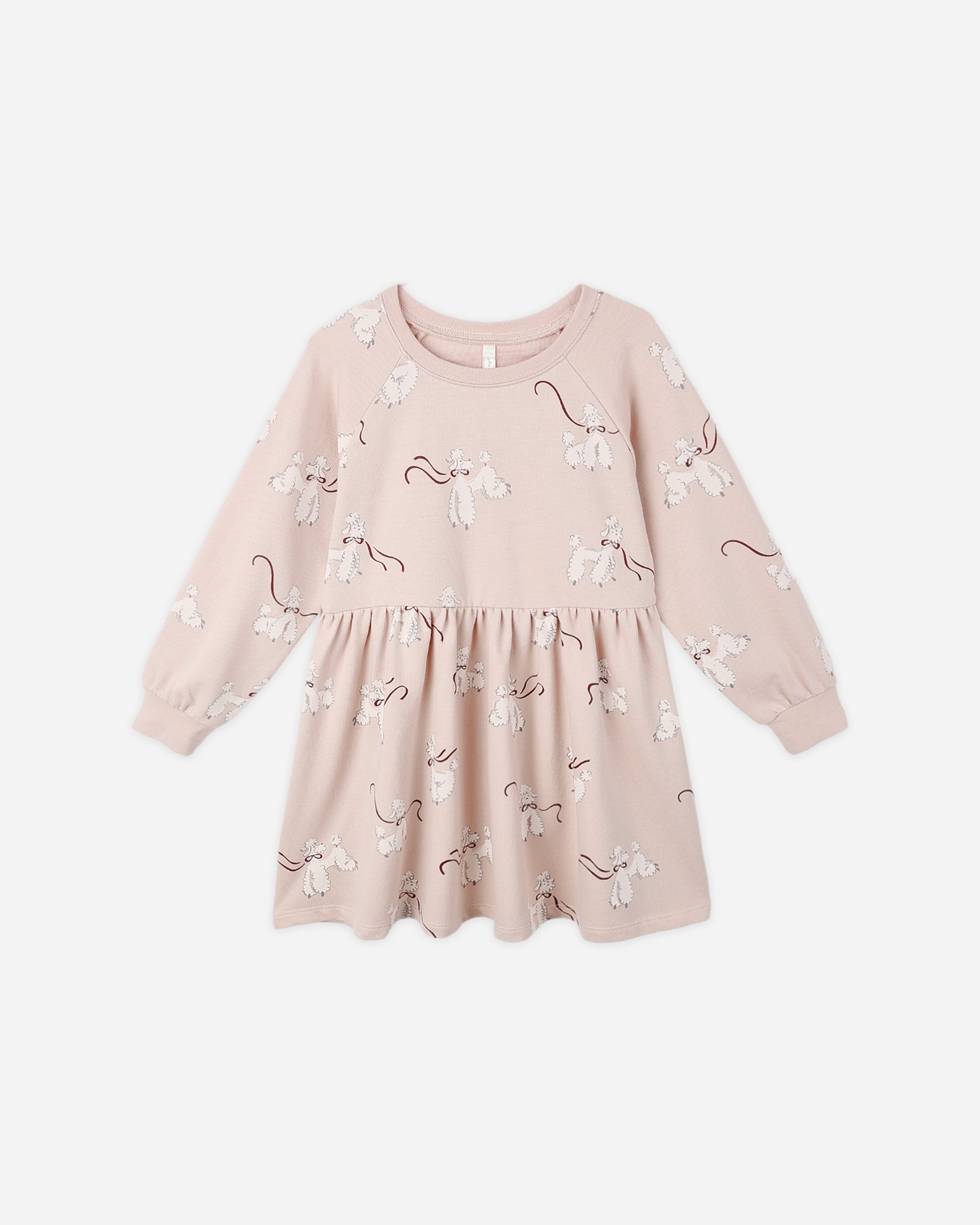 Rylee + Cru Raglan Dress - Poodles