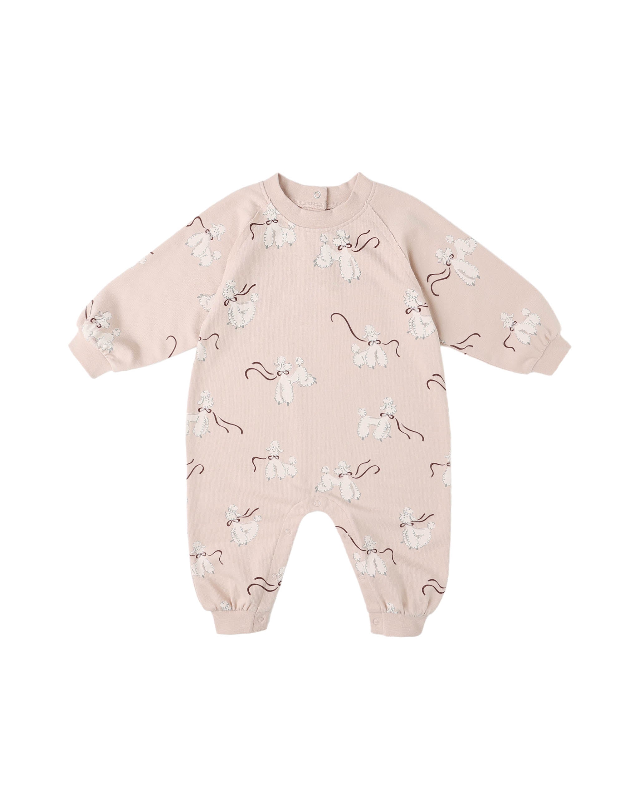 Rylee + Cru Raglan Jumpsuit - Poodles