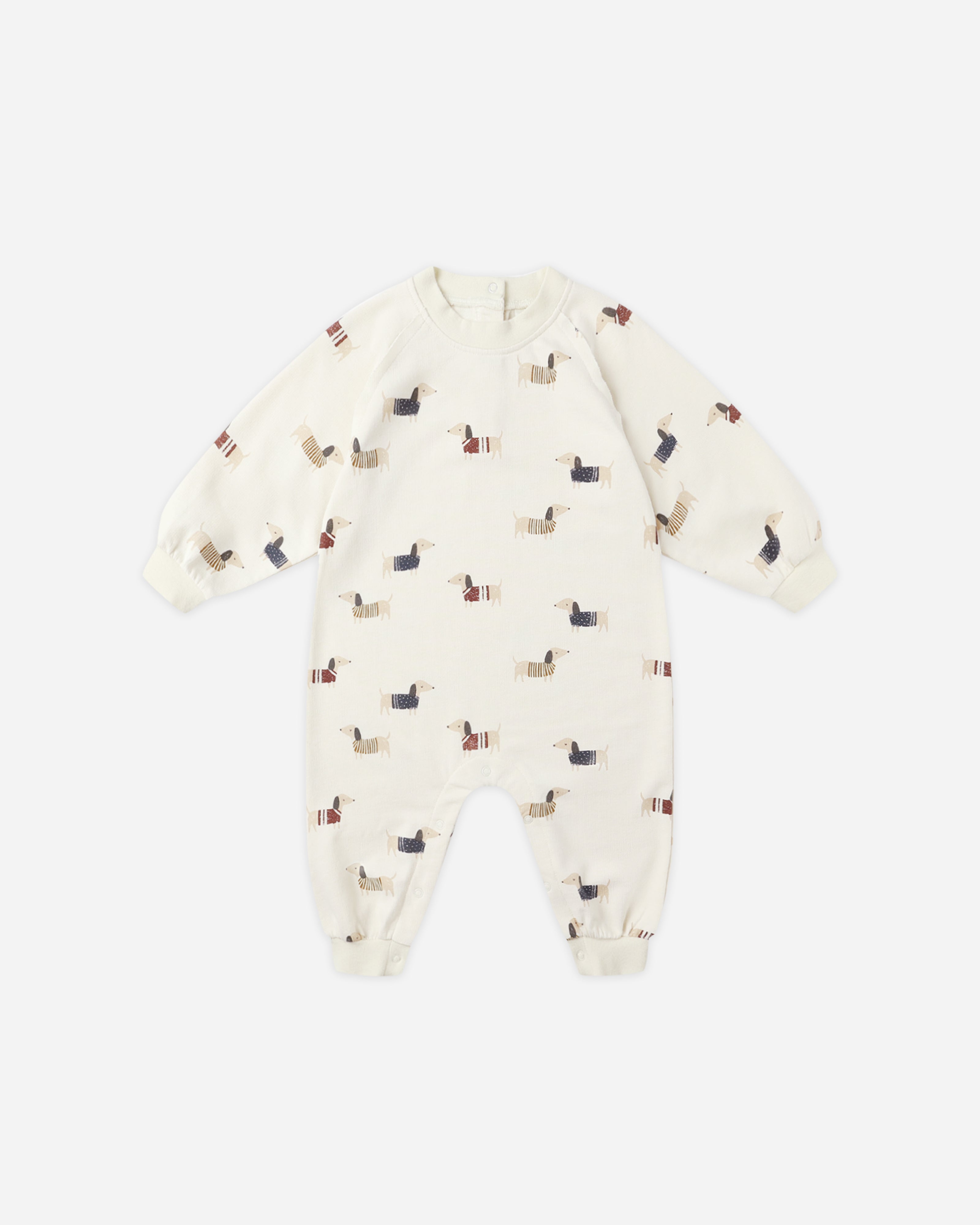 Rylee + Cru Raglan Jumpsuit - Dachshund