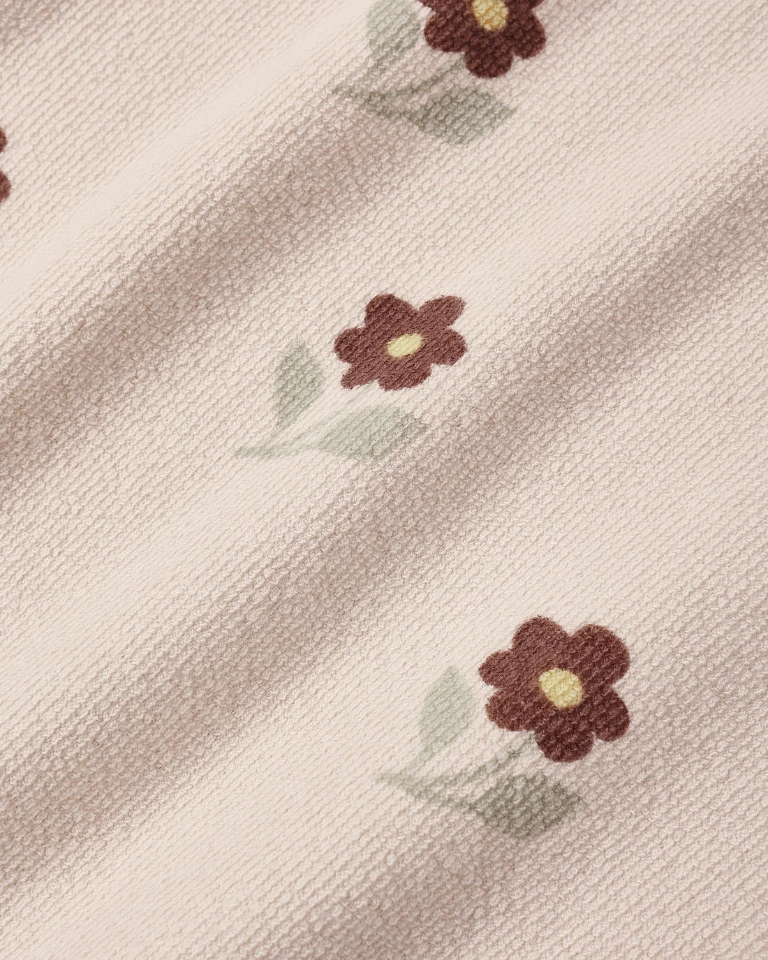 Rylee + Cru Spongey Knit Set - Petal Daisy