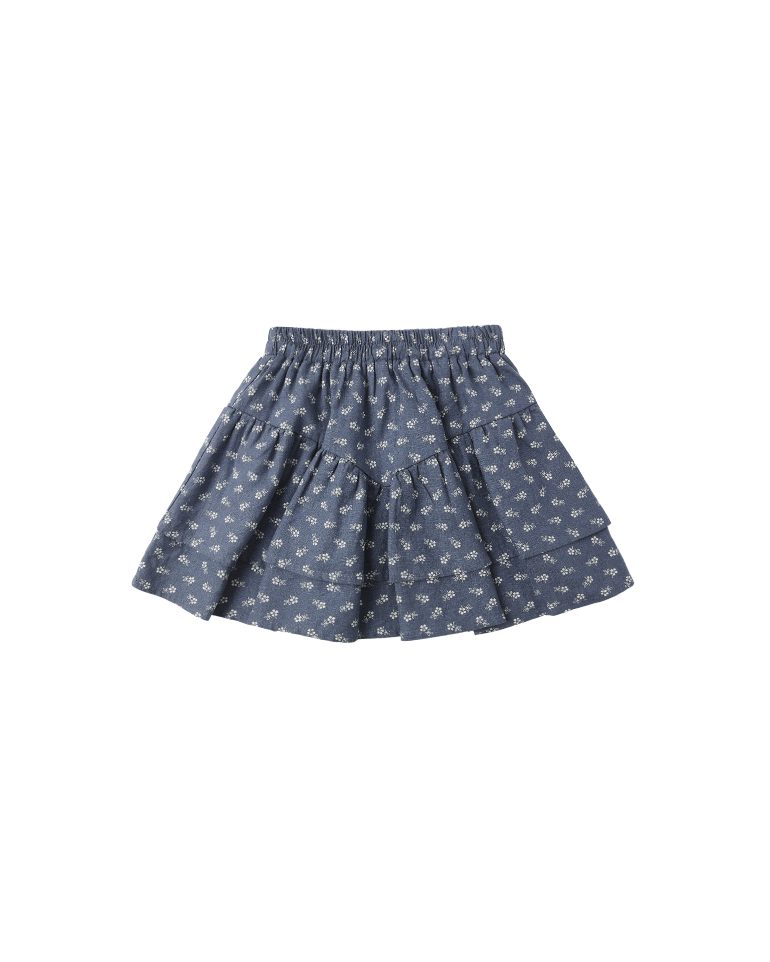 Rylee + Cru Tiered Mini Skirt - Ditsy