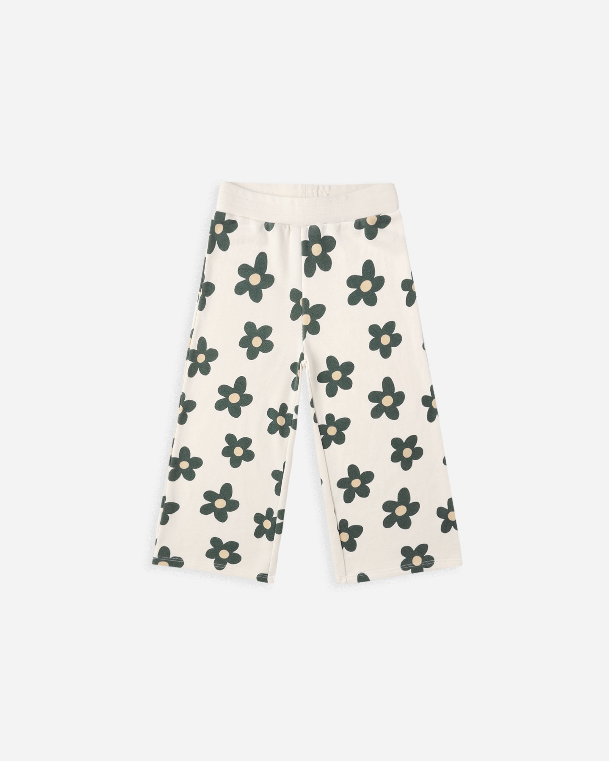 Rylee + Cru Wide Leg Sweatpant - Daisy