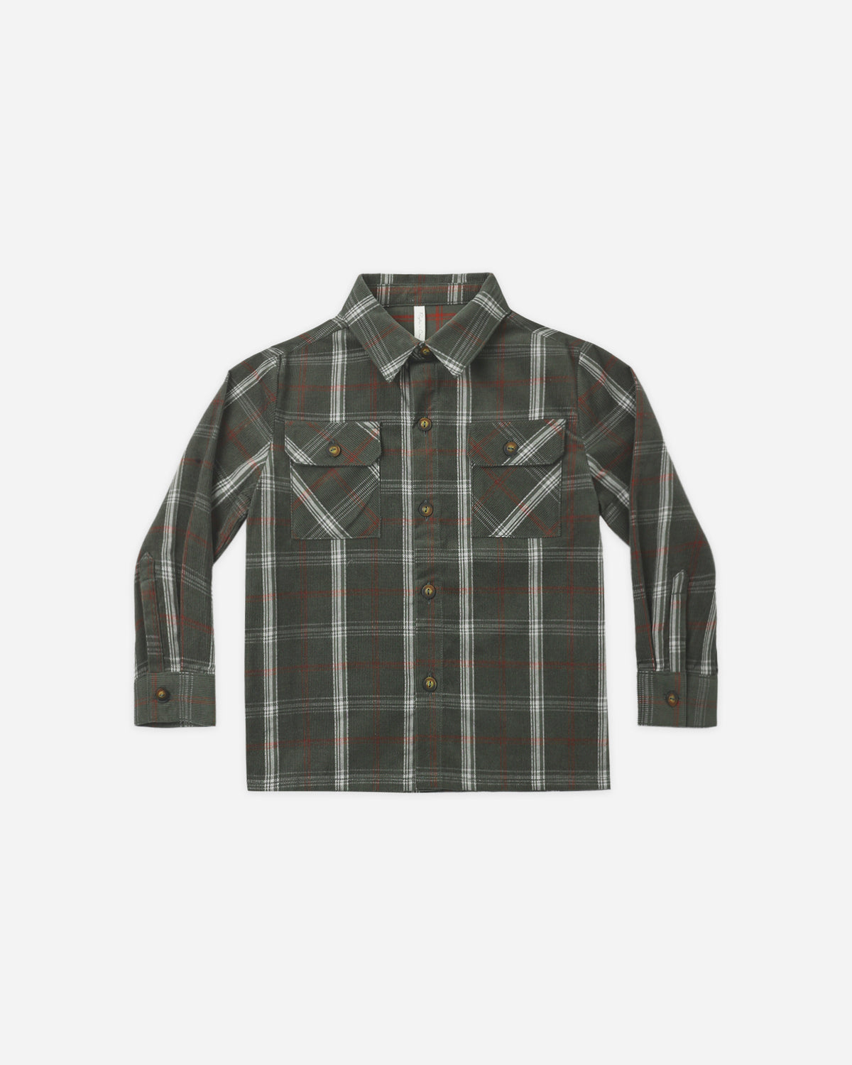 Rylee + Cru Pocketed Flannel Shirt - Holiday Plaid