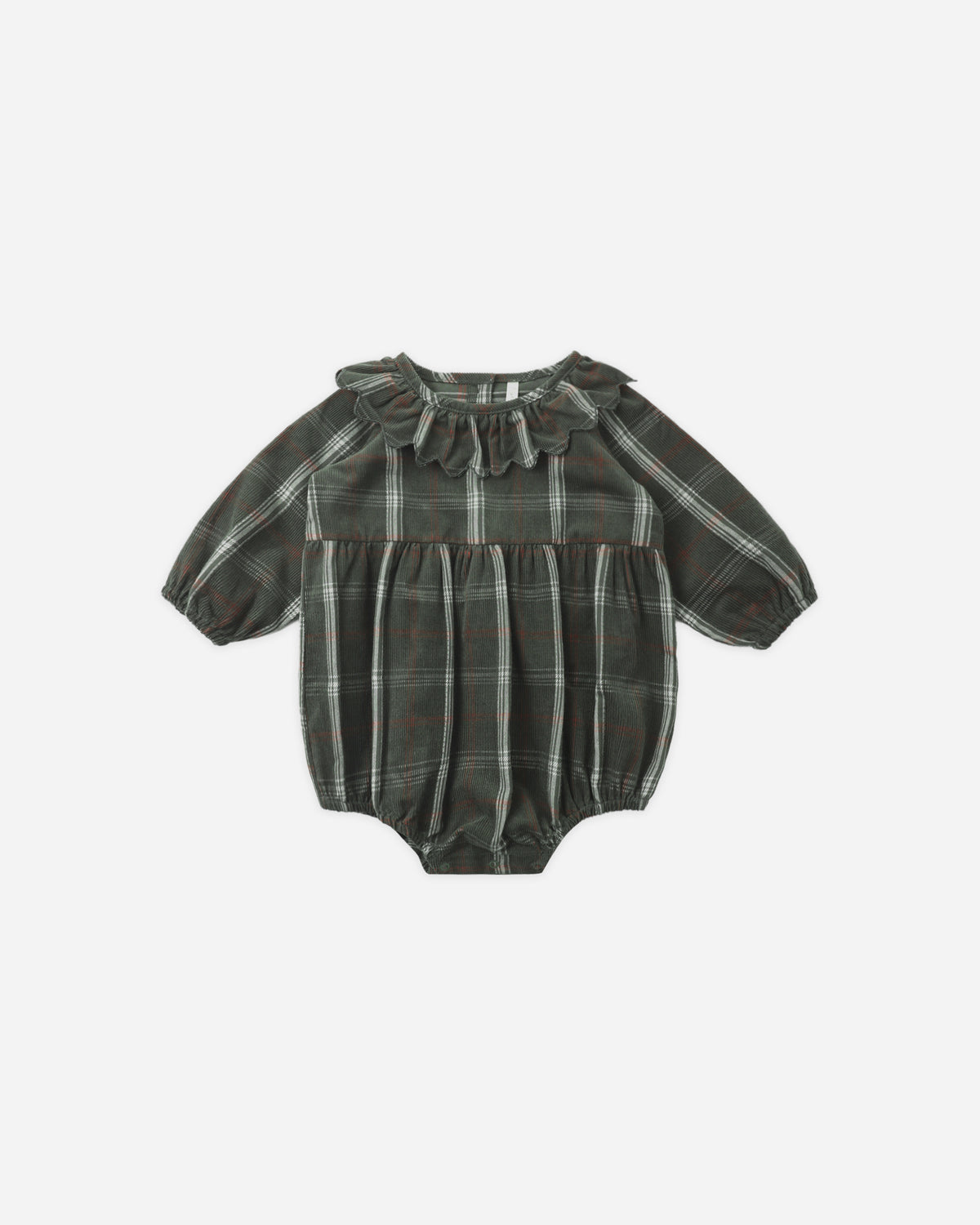 Rylee + Cru Freya Romper - Holiday Plaid