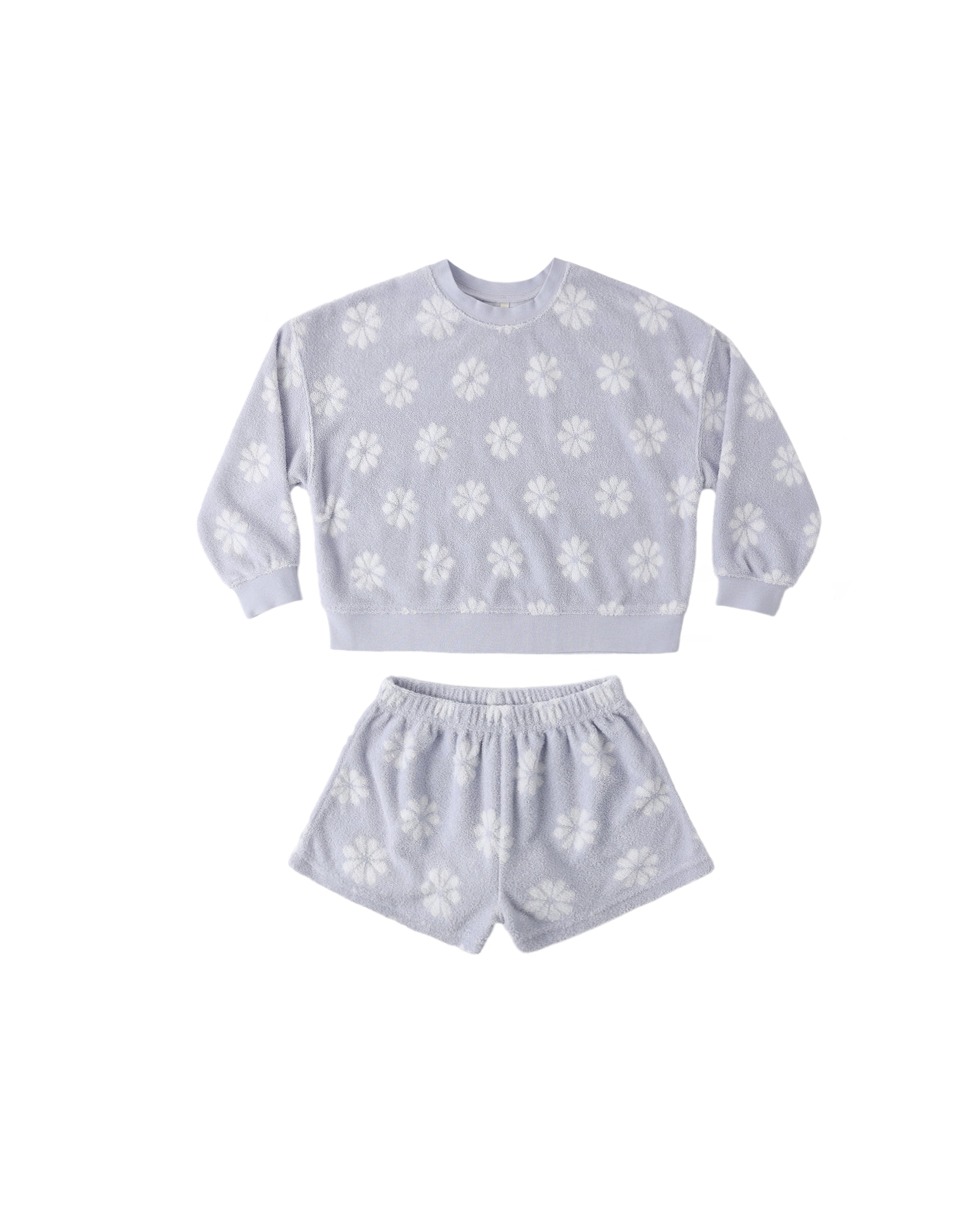 Rylee + Cru Karli Set - Periwinkle Daisy