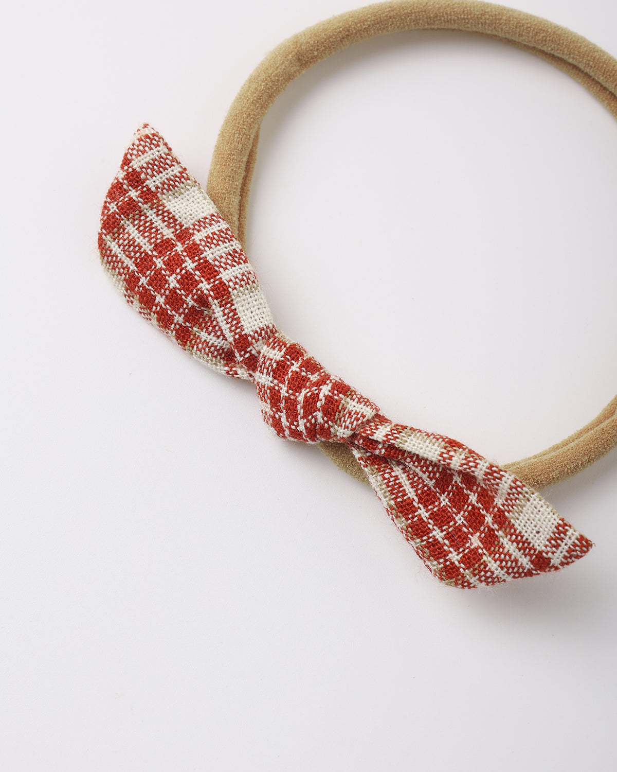 Rylee + Cru Little Knot Headband - Vintage Plaid
