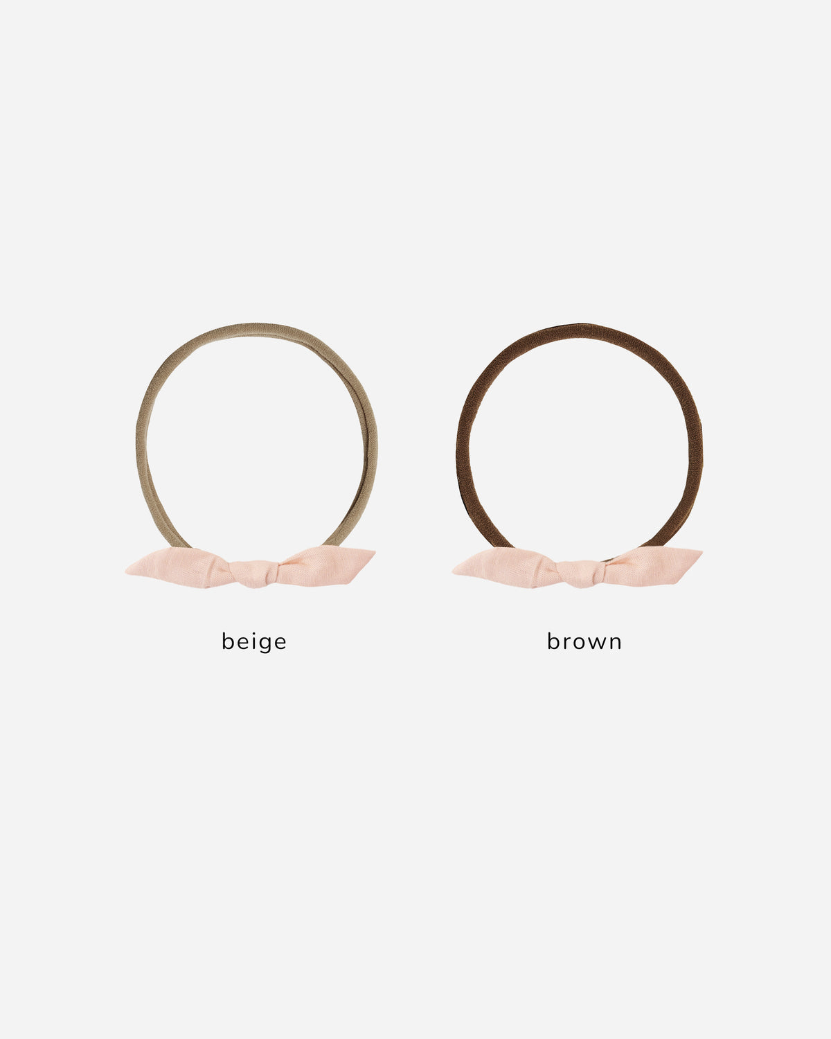 Rylee + Cru Little Knot Headband - Blush