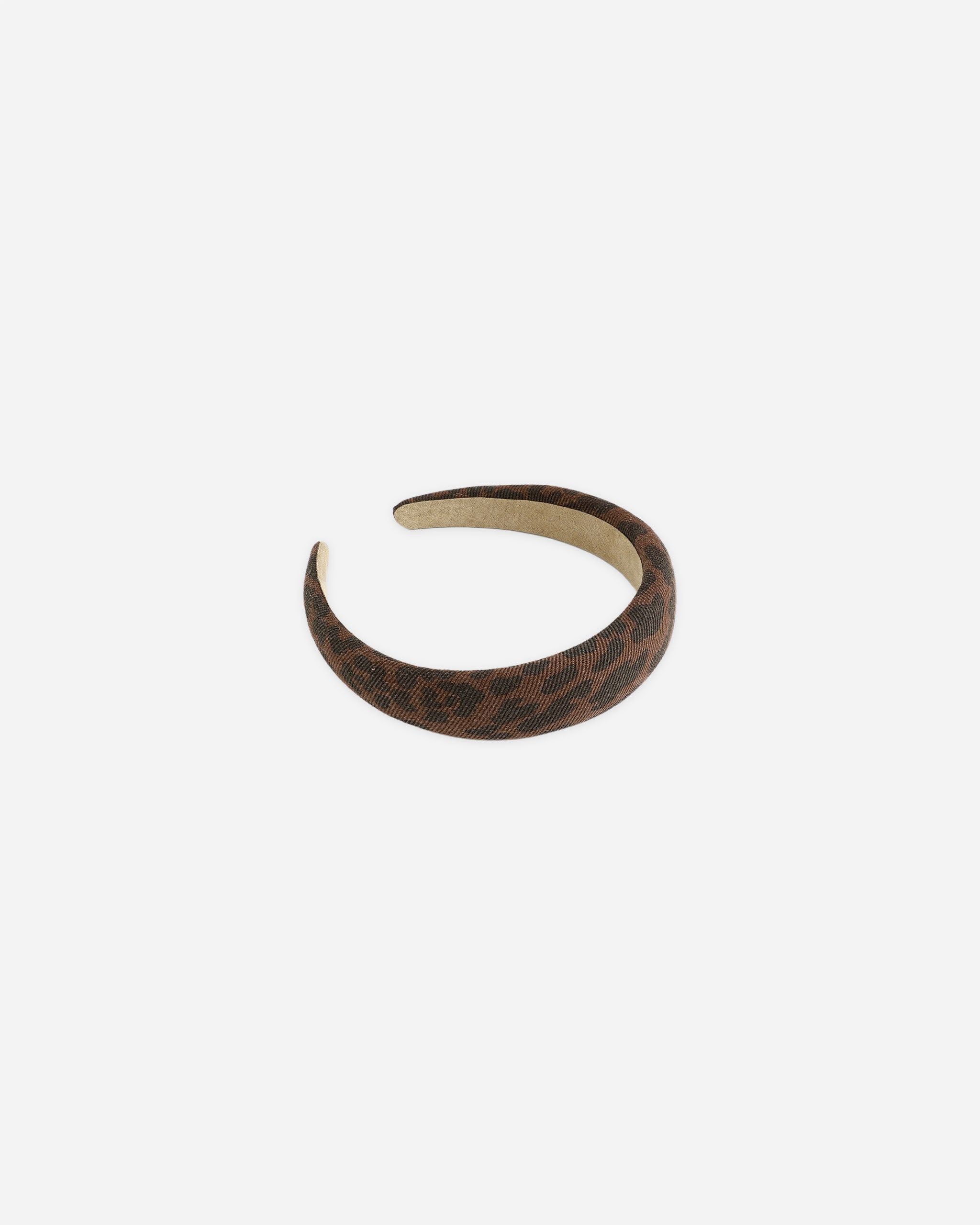Rylee  + Cru Padded Headband - Leopard