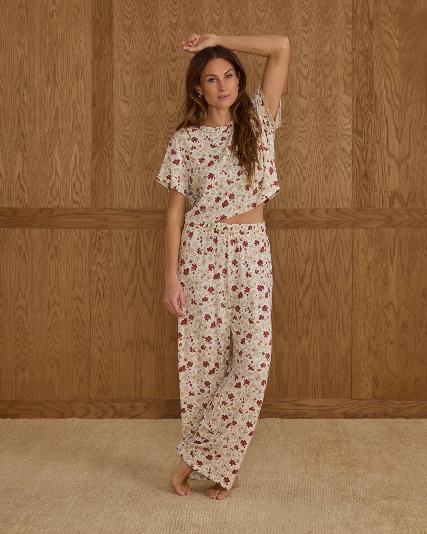 Rylee + Cru Women's Ruthie Set - Holiday Floral