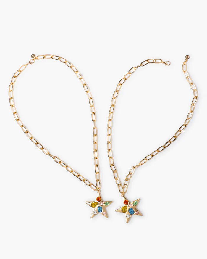 Super Smalls BFF Twin Stars Necklace Set