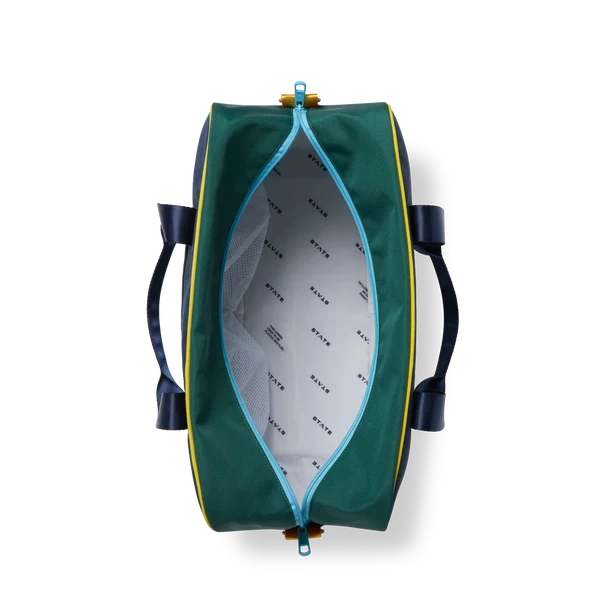 STATE Rockaway Duffle - Green/Navy