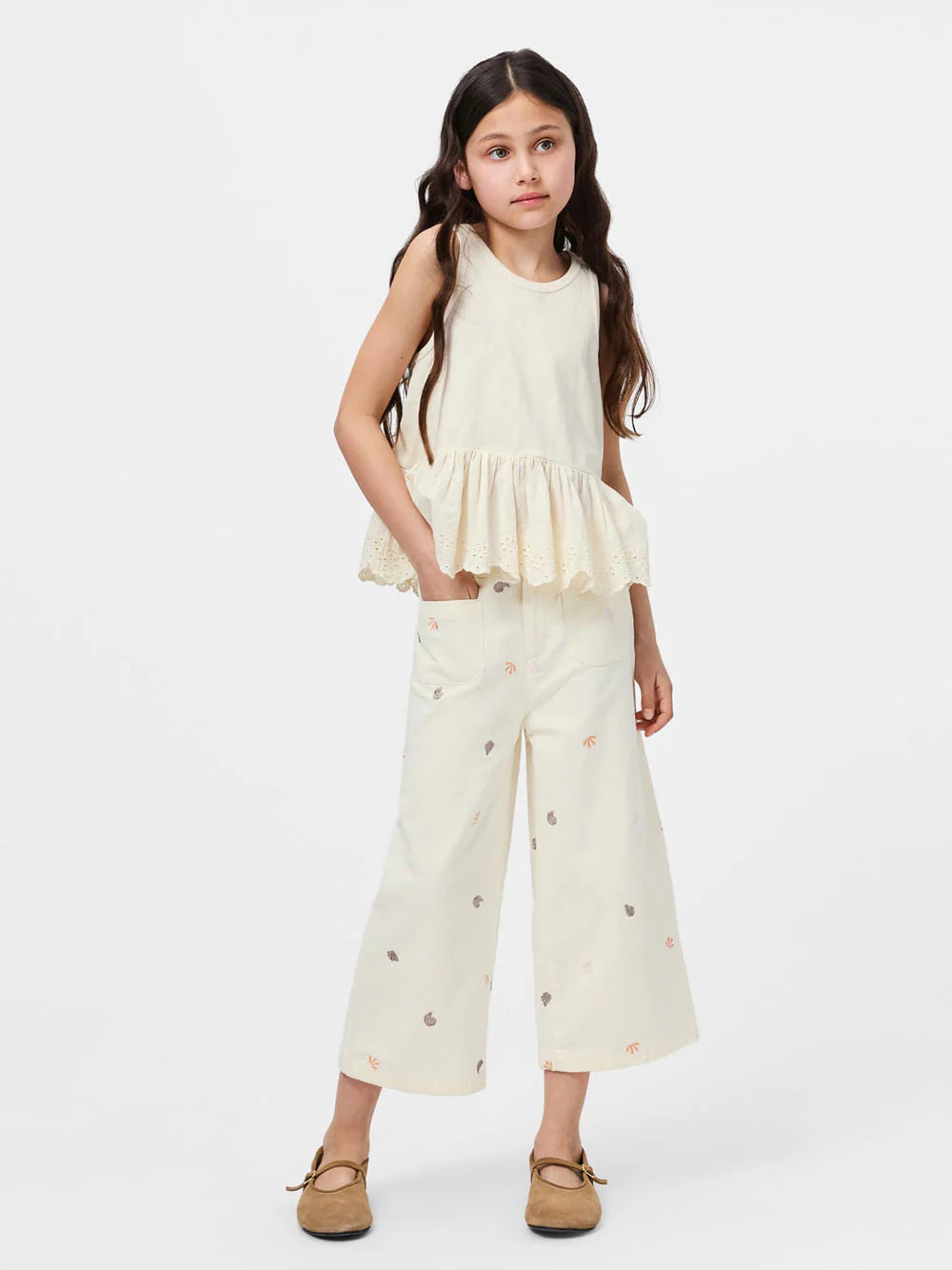 Molo Rosa Top - Pearled Ivory