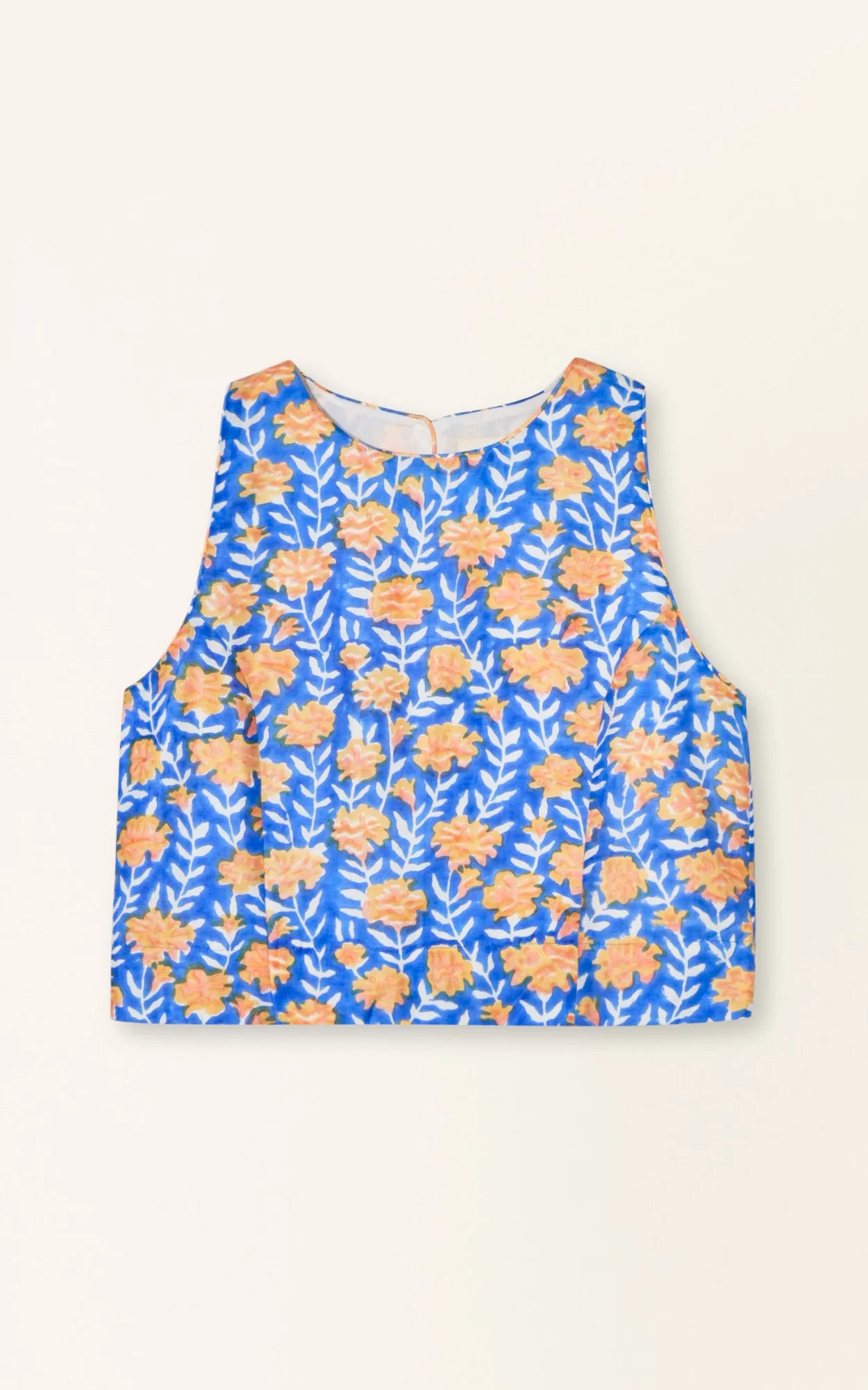 MIRTH Santanyl Tank - Tangerine Carnation
