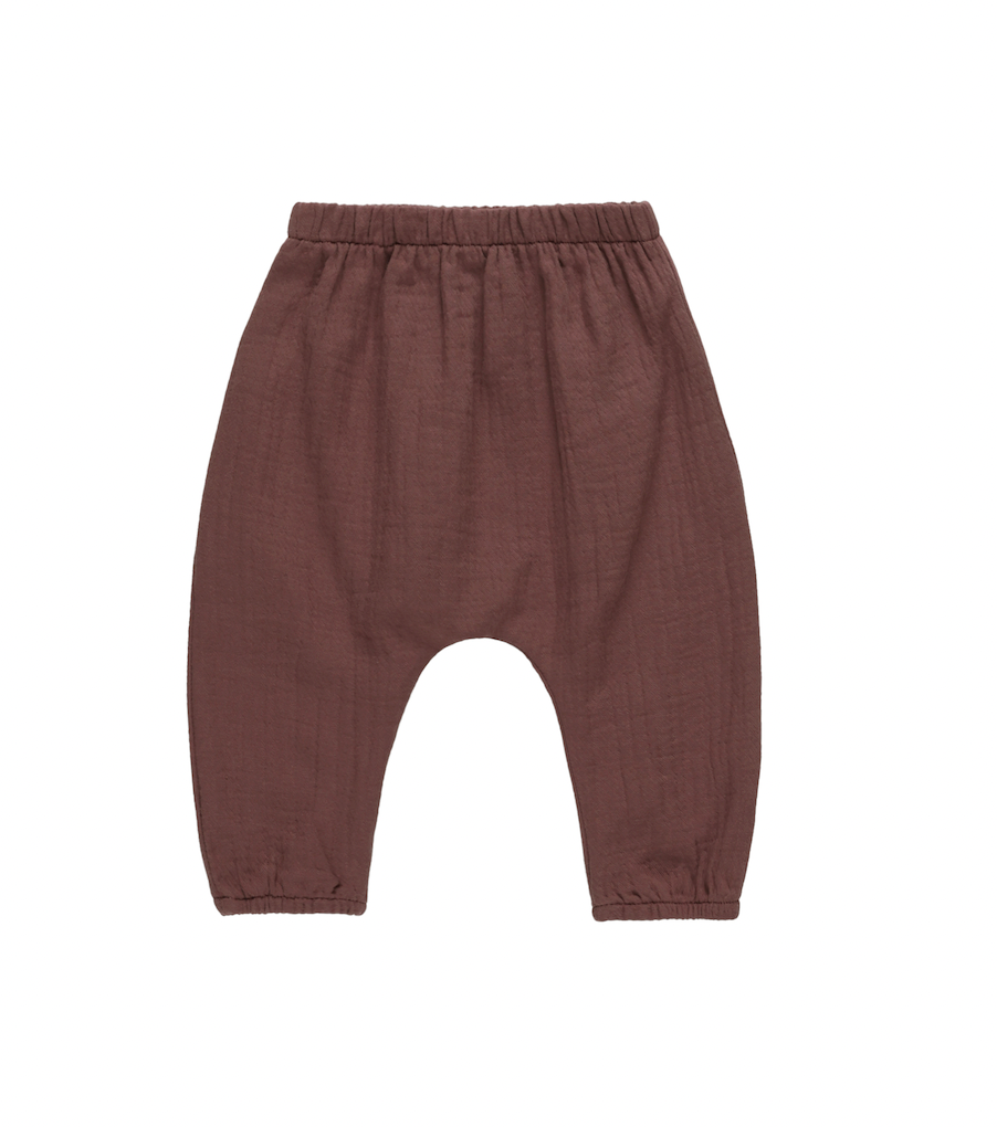 Quincy Mae Woven Pant - Plum