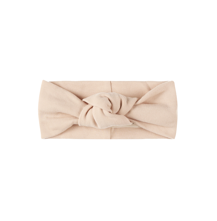 Quincy Mae Knotted Headband - Shell