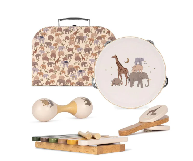 Konges Slojd Wooden Music Set - Safari