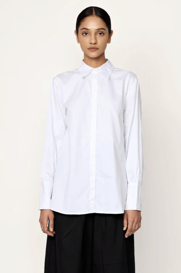Laude the Label Museo Button Up - White