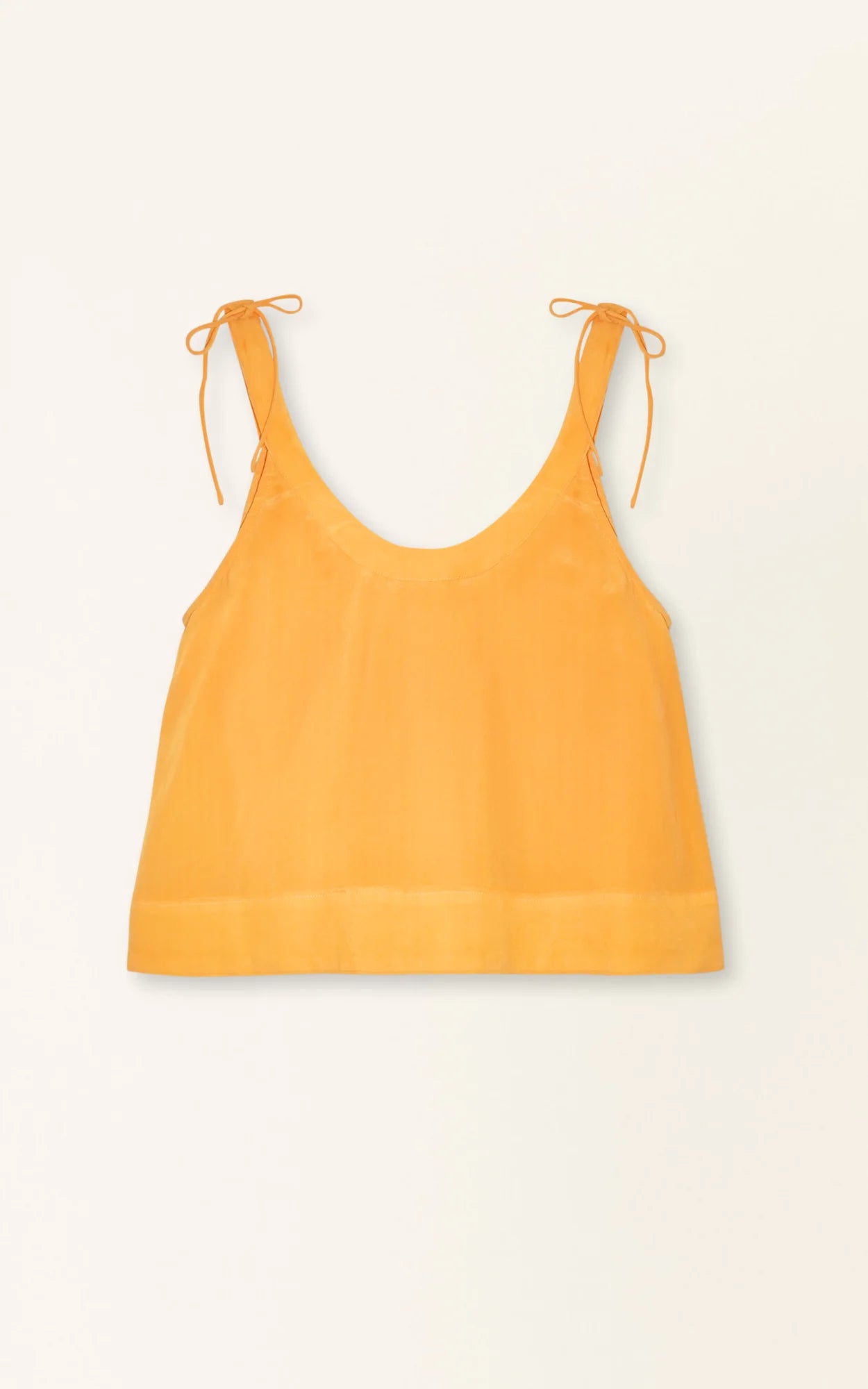 MIRTH Siena Silk Tank - Marigold