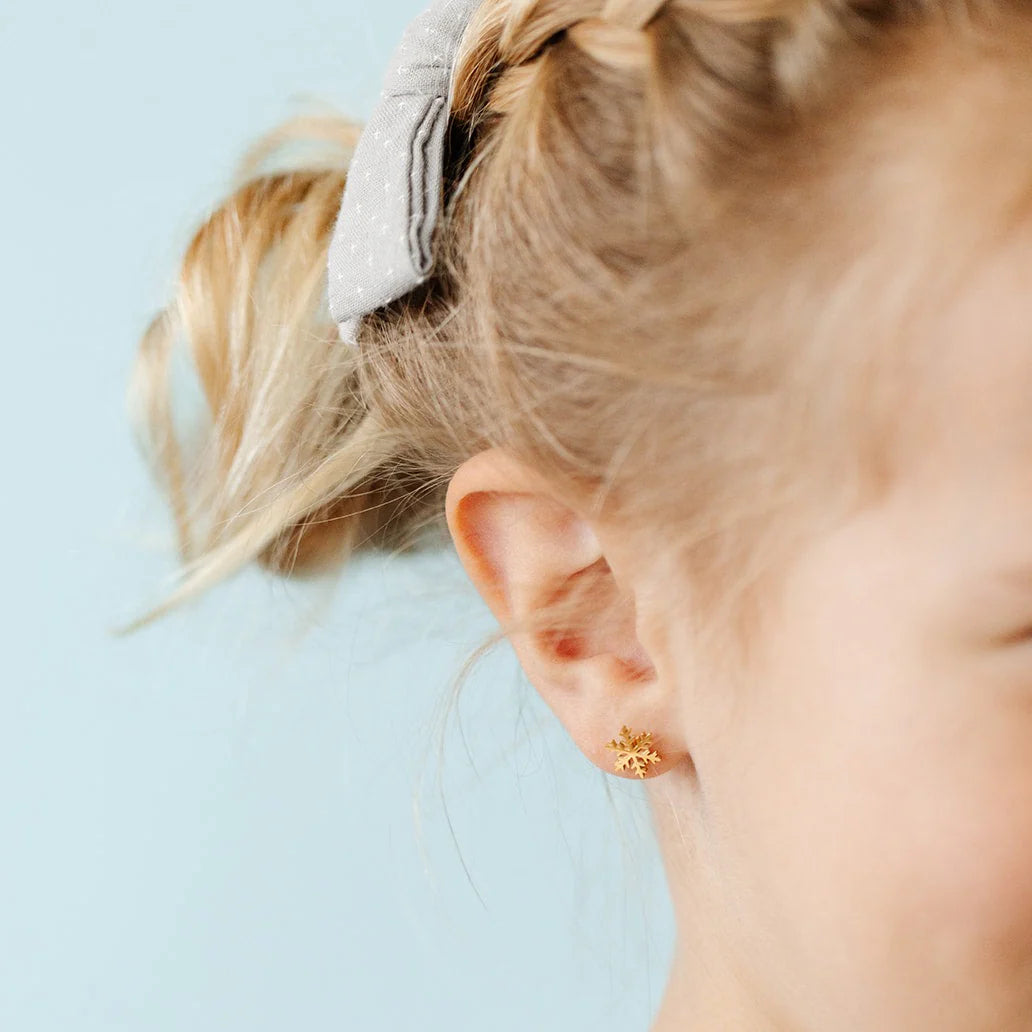 Pip Pop Snowflake Stud Earrings