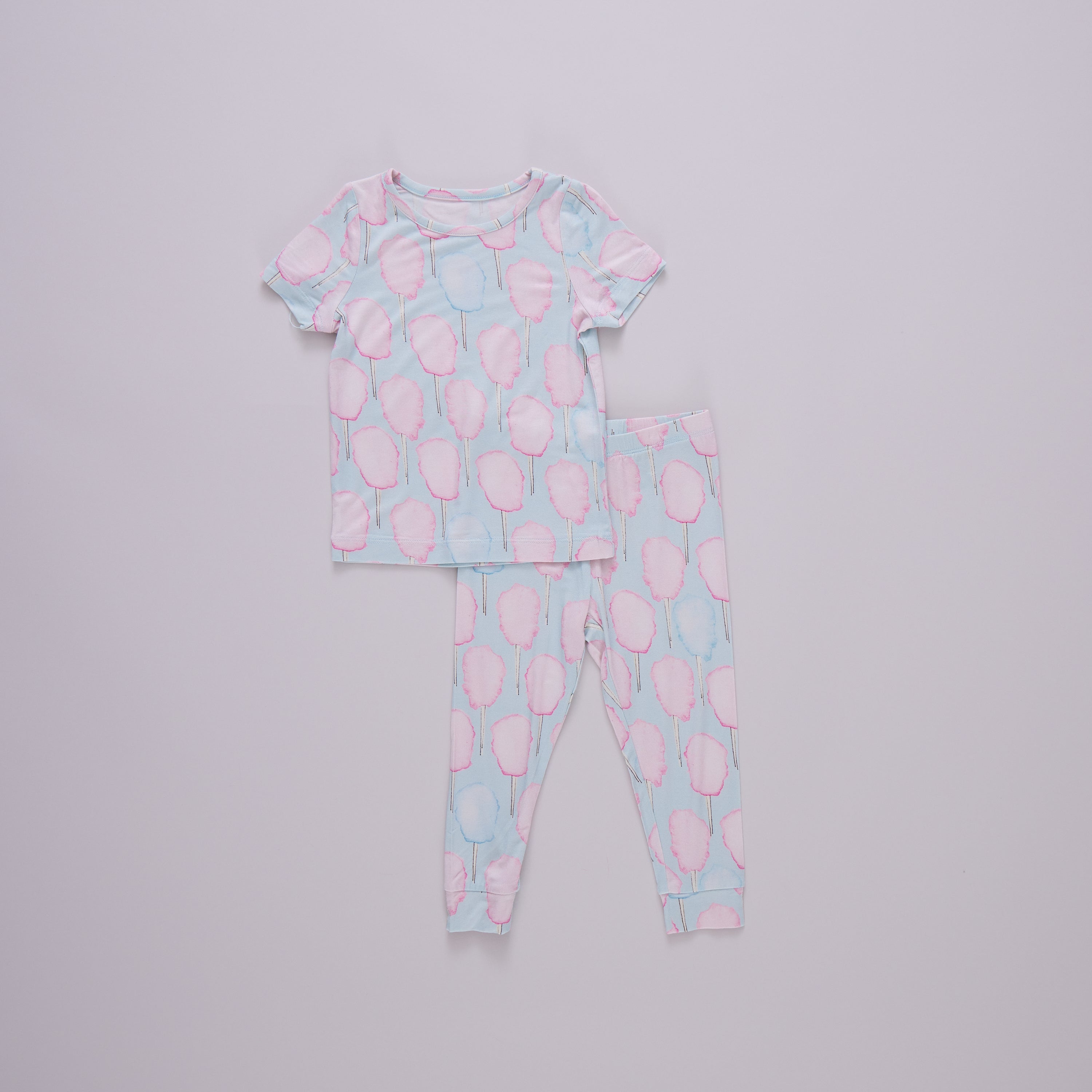 Pink Chicken Kids Bamboo PJ Set - Cotton Candy