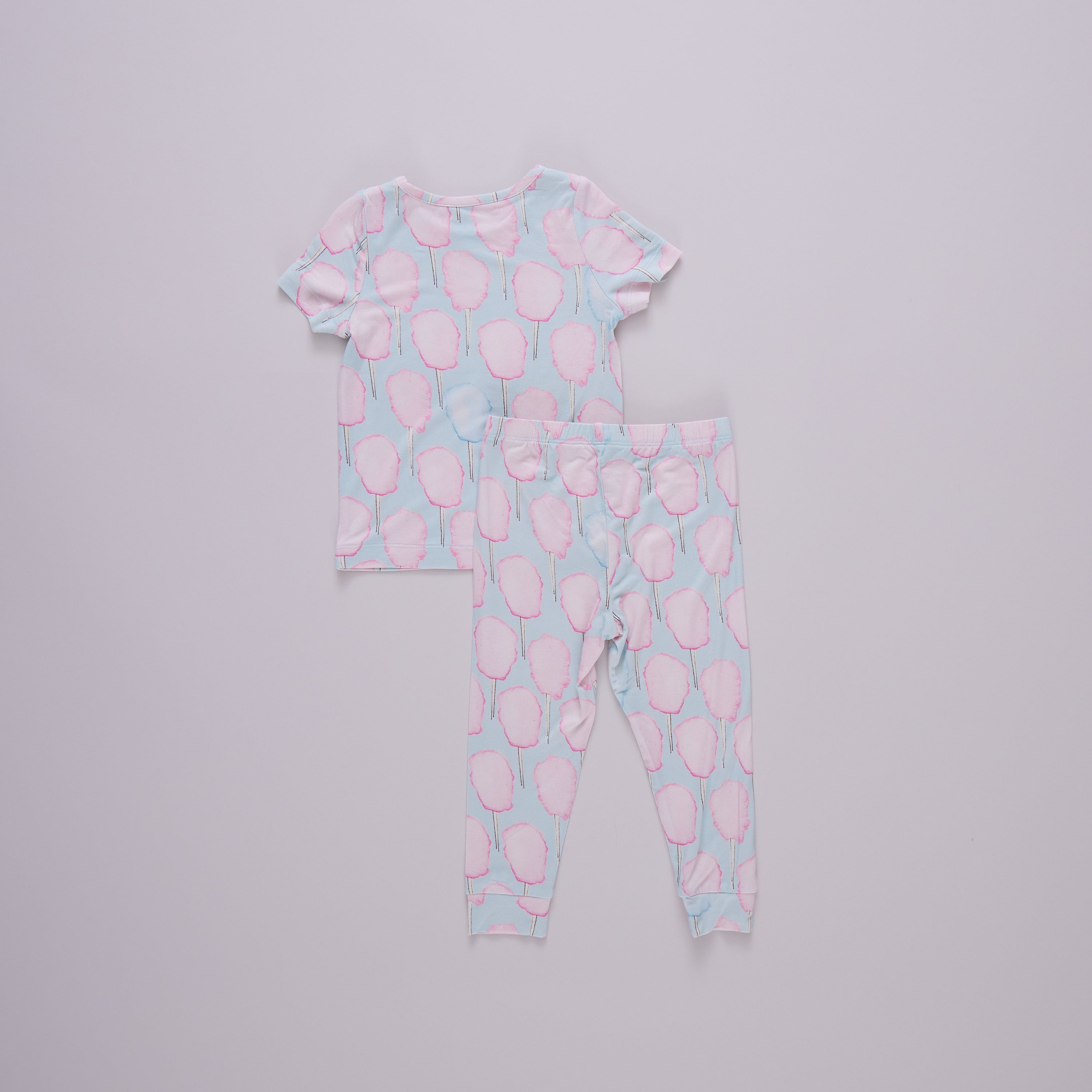 Pink Chicken Kids Bamboo PJ Set - Cotton Candy