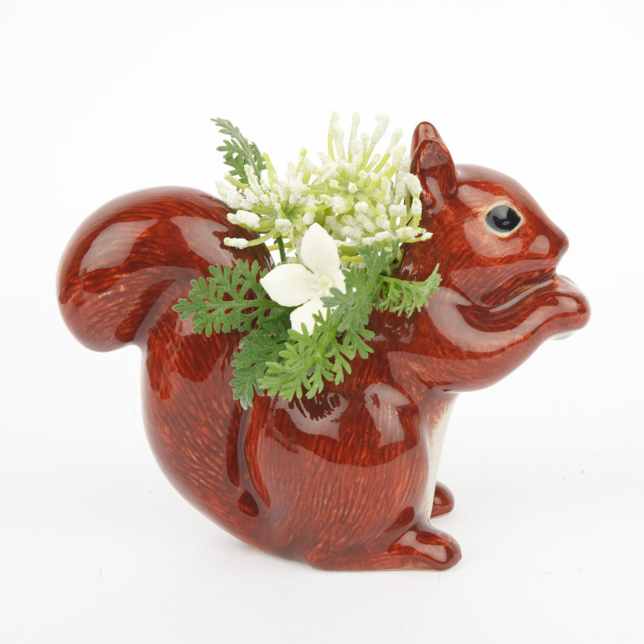 Squirrel Bud Vase