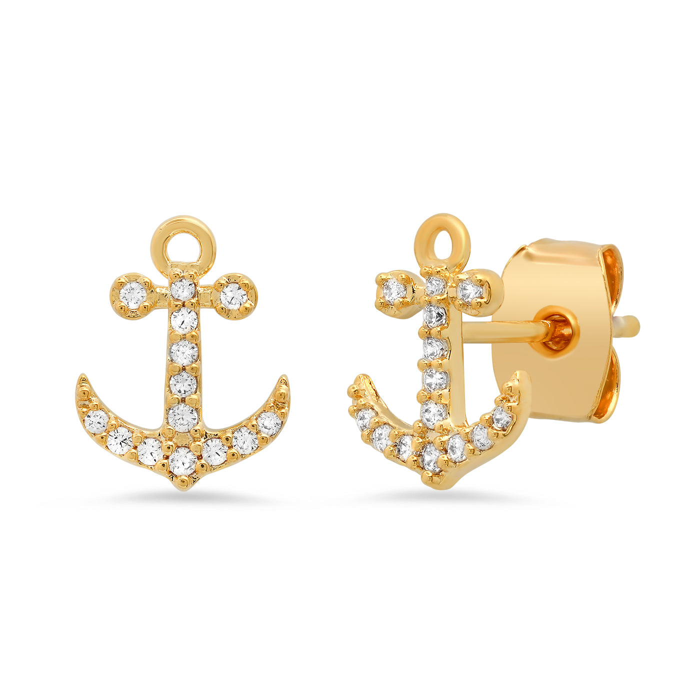 Pave Anchor Studs