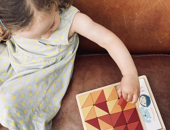 Tender Leaf Toys Patchwork Quilt Puzzle