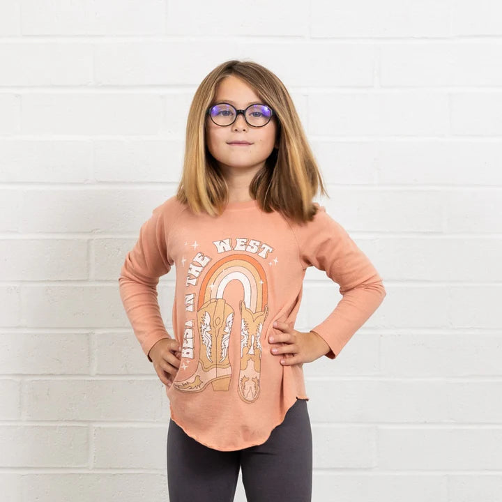 Tiny Whales Best in the West Long Sleeve Tee