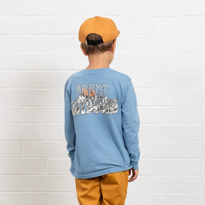 Tiny Whales Great Outdoors Long Sleeve Tee