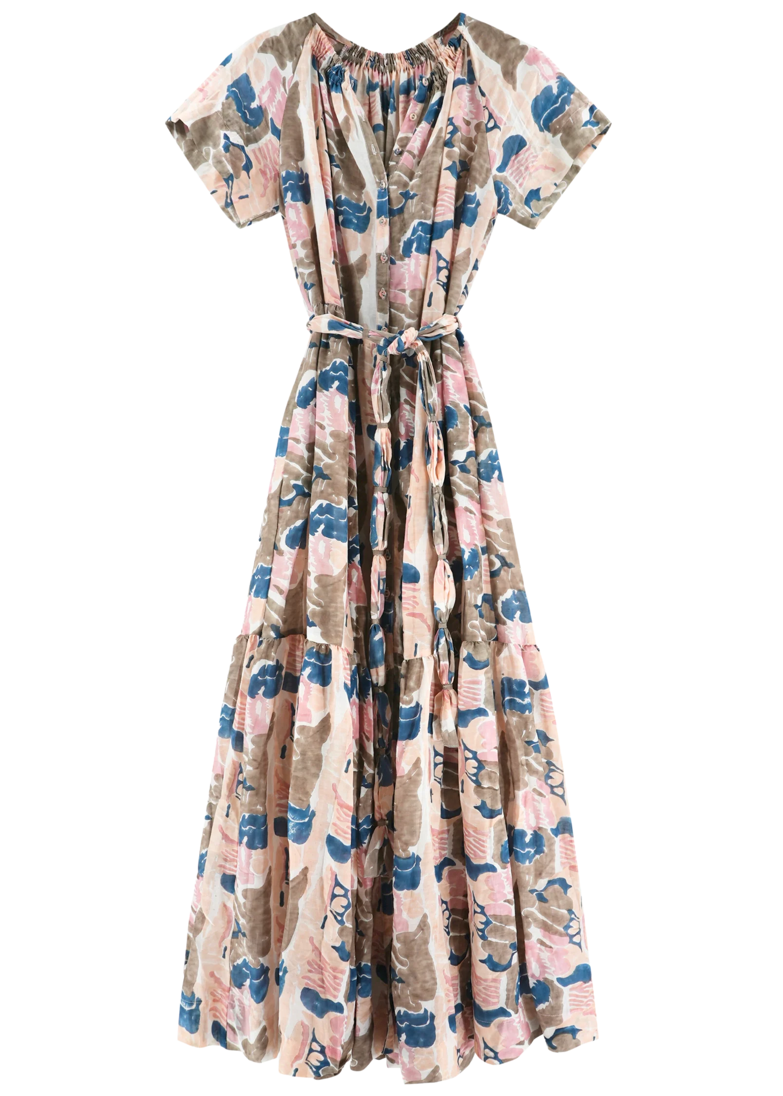 MIRTH Vienna Maxi Dress in Reef - Shortcake